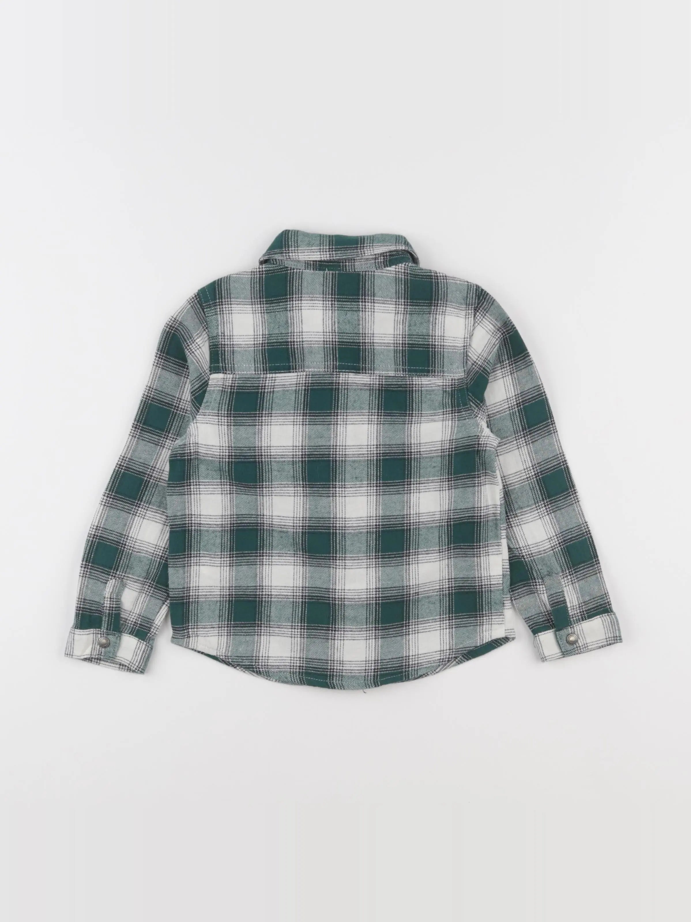 Vertbaudet - chemise vert - 3 ans