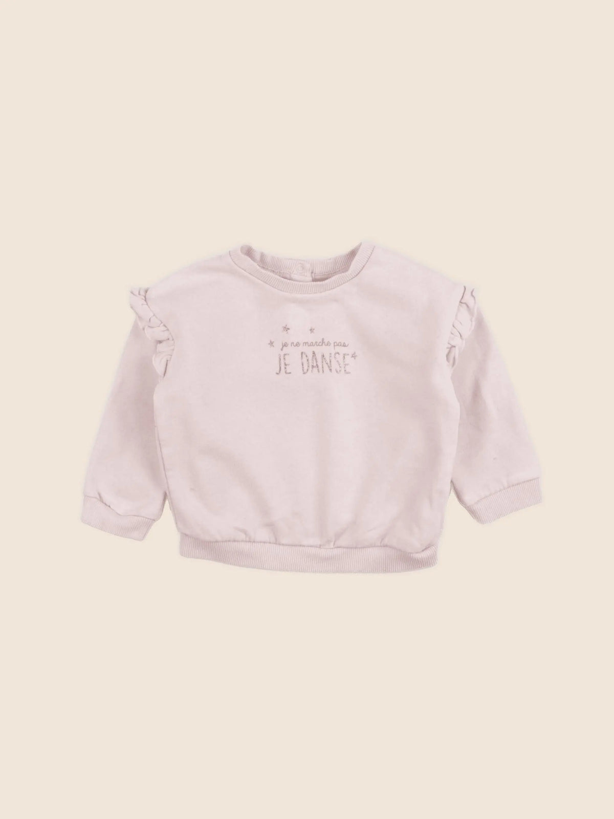 Tape à l'oeil - sweat rose - 9 mois