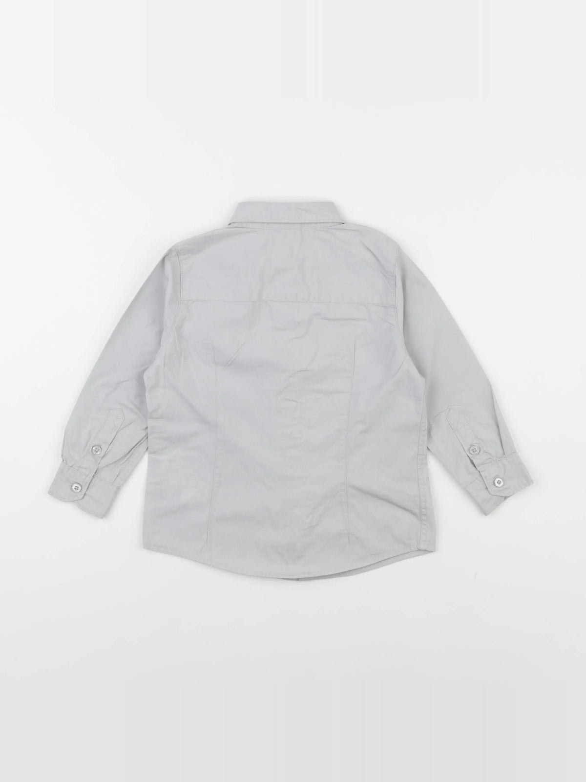 Vertbaudet - chemise gris - 3 ans