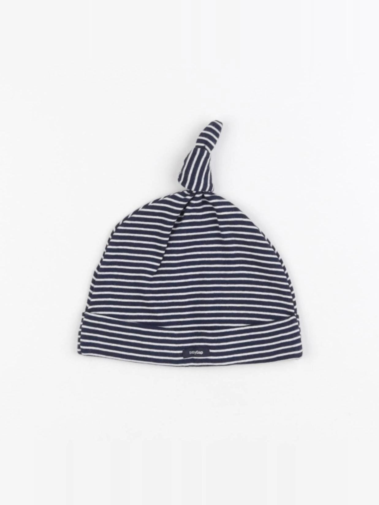 GAP - bonnet bleu - 6/12 mois