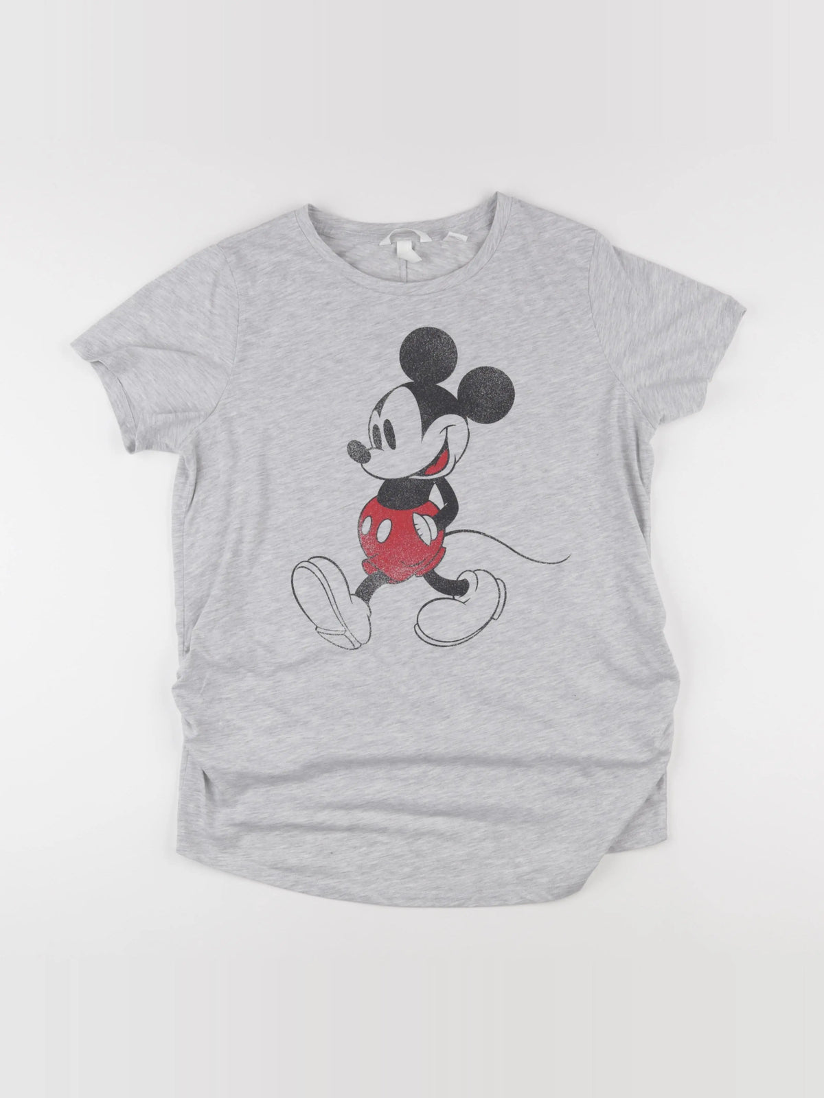 H&M - tee-shirt grossesse gris - l