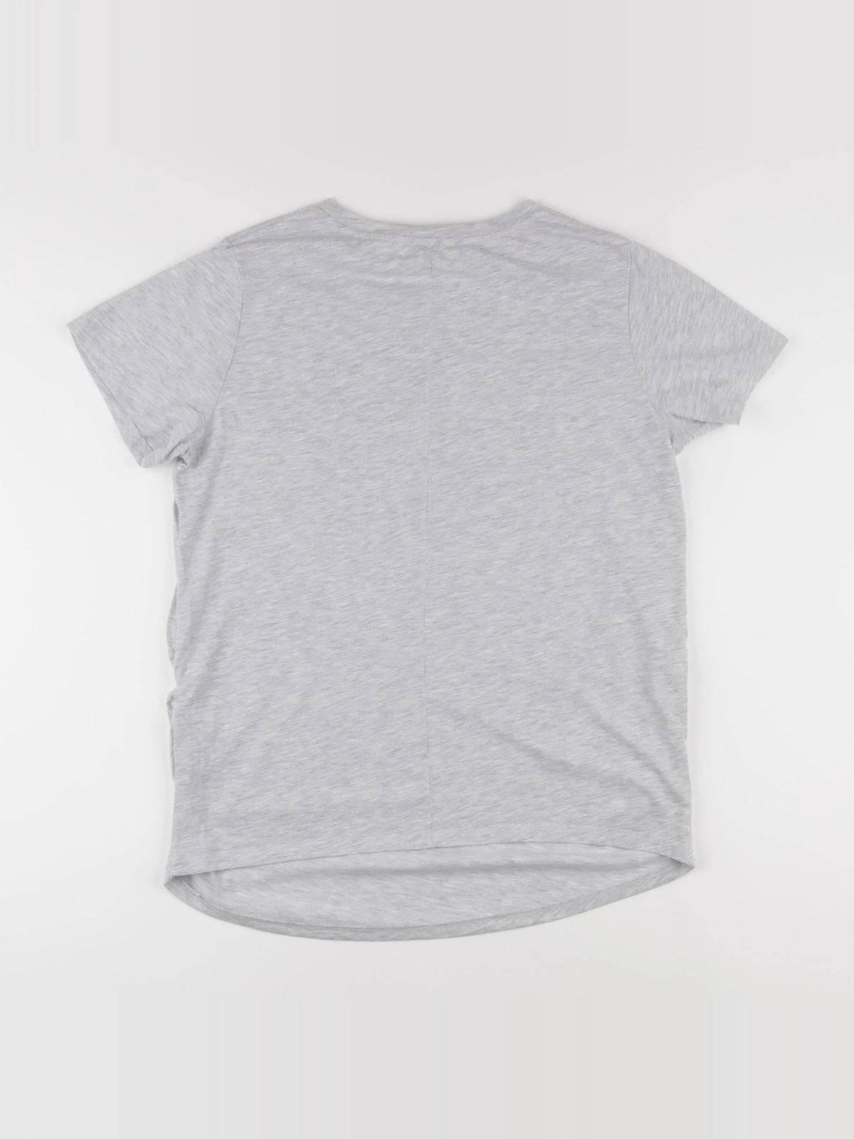 H&M - tee-shirt grossesse gris - l