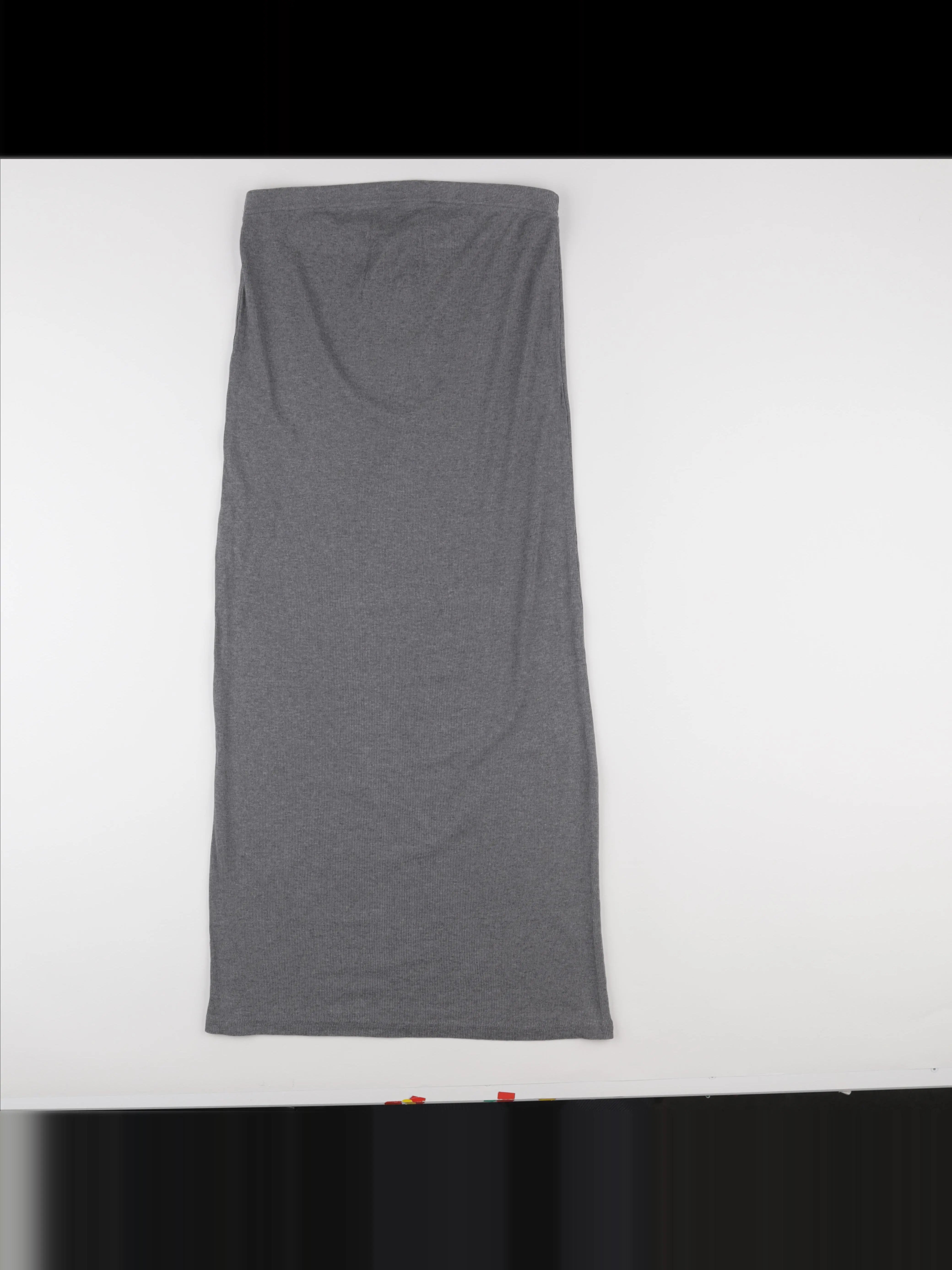 H&M - jupe grossesse gris - m