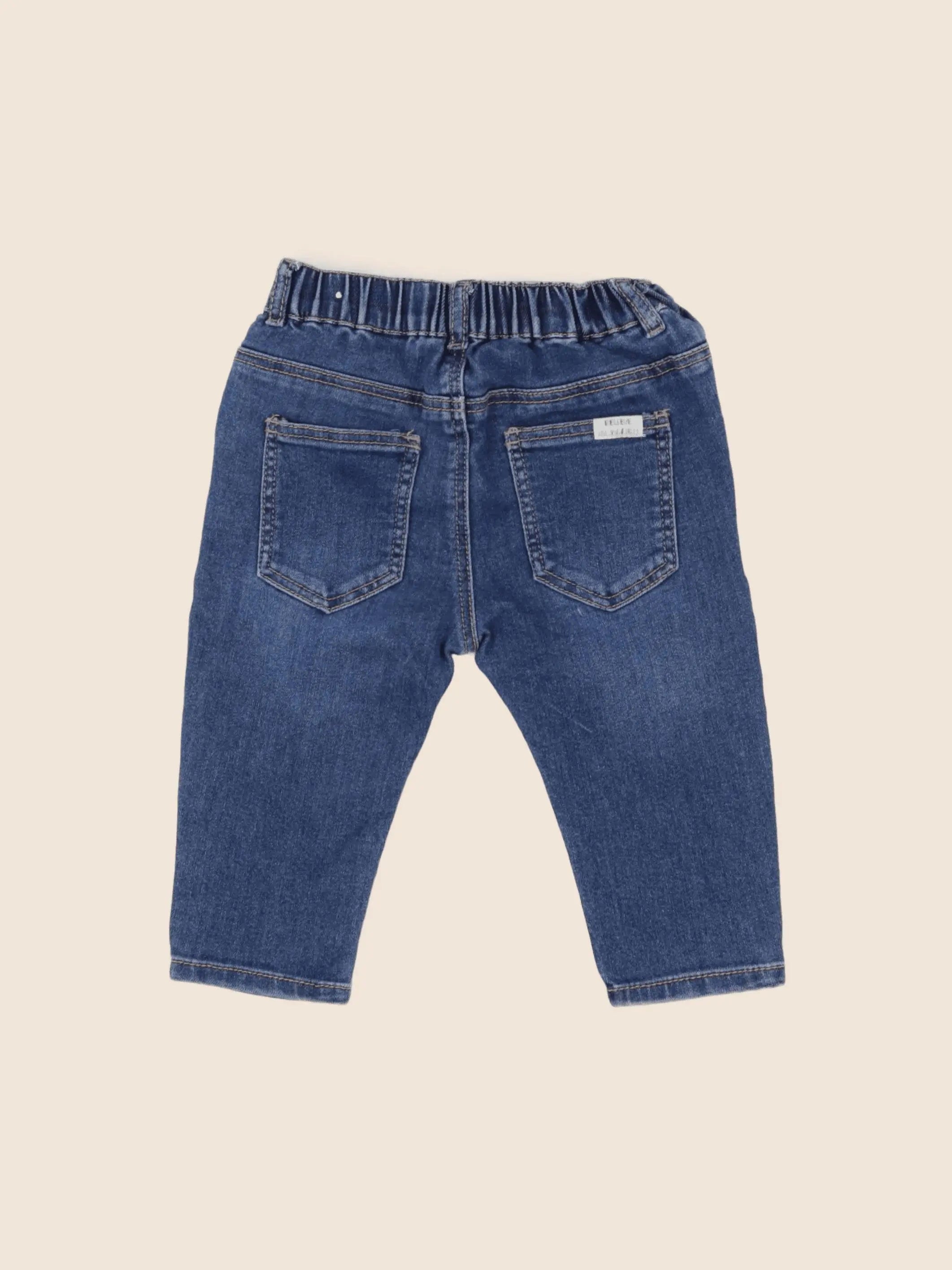 Zara - jean bleu - 9/12 mois