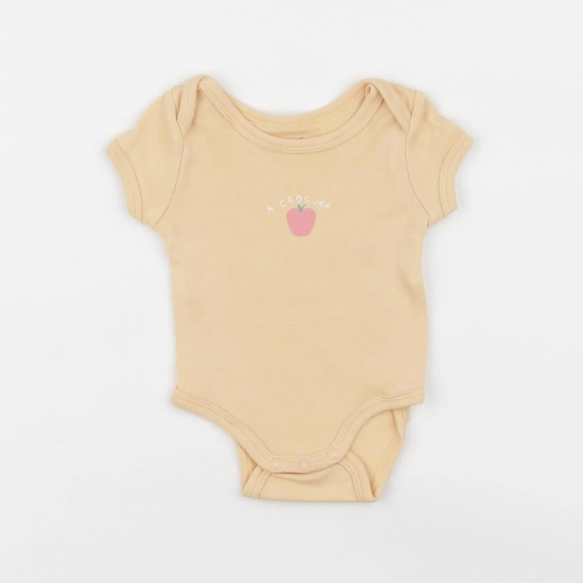 Vertbaudet - body orange - 1 mois