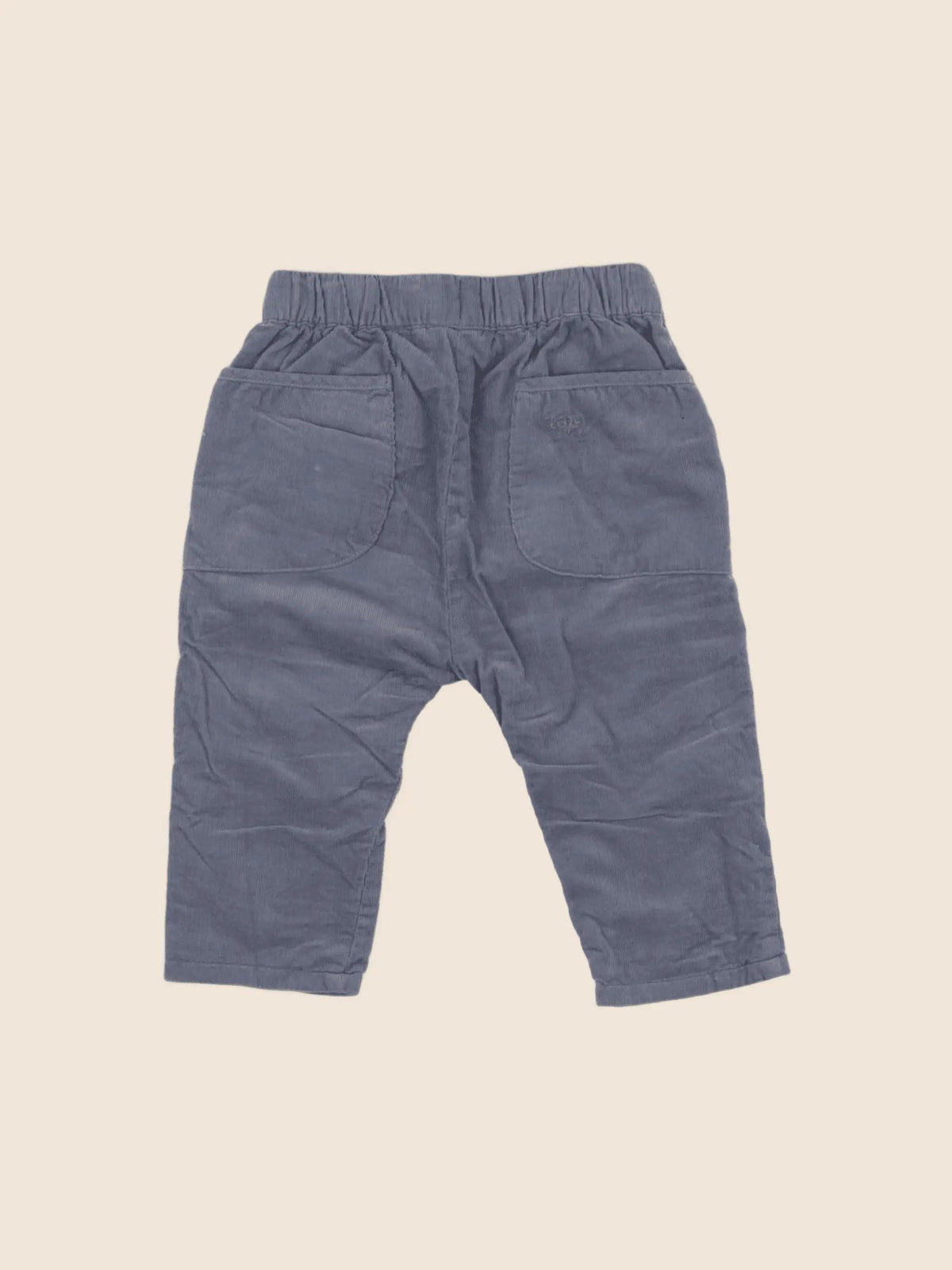 Zara - pantalon gris - 6/9 mois