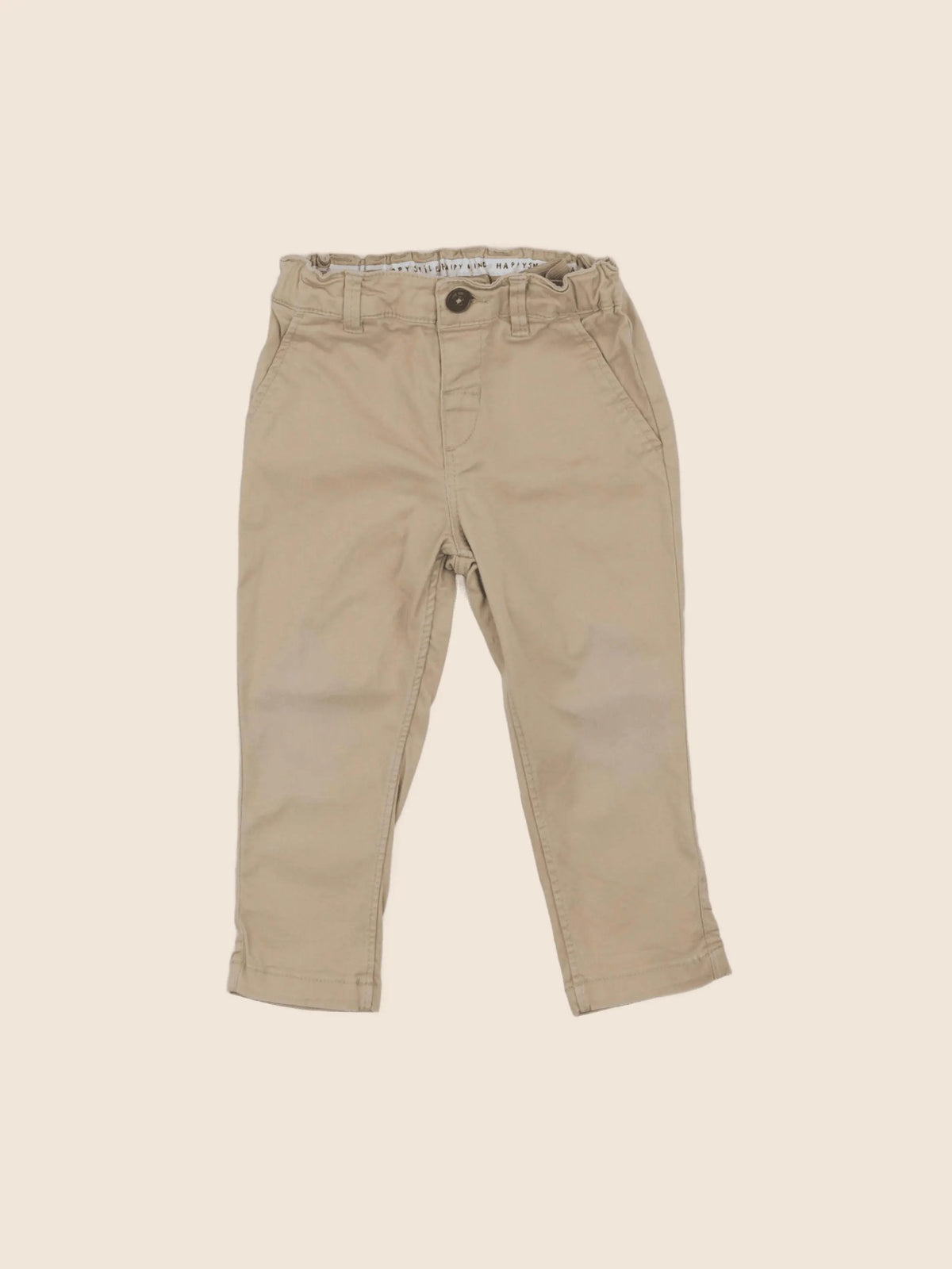 H&M - pantalon beige - 12/18 mois