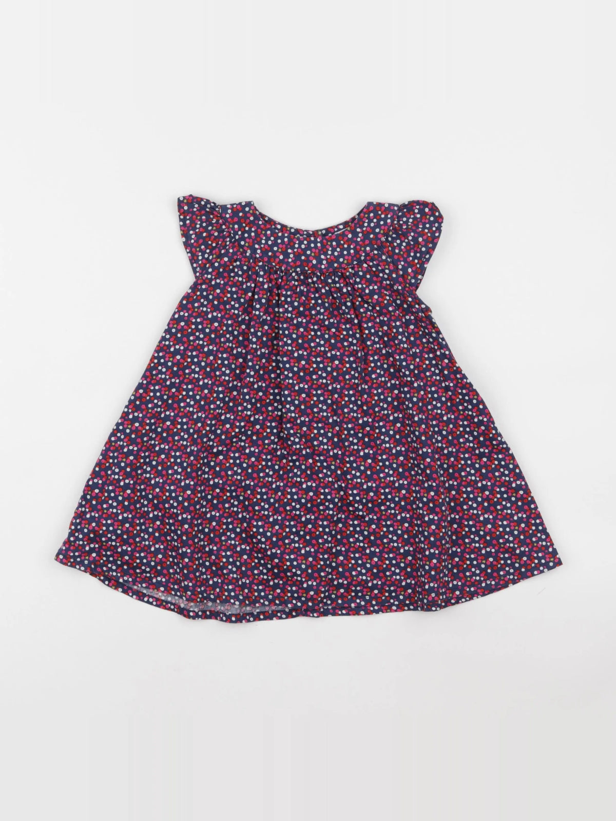 Boutchou - robe bleu - 12 mois