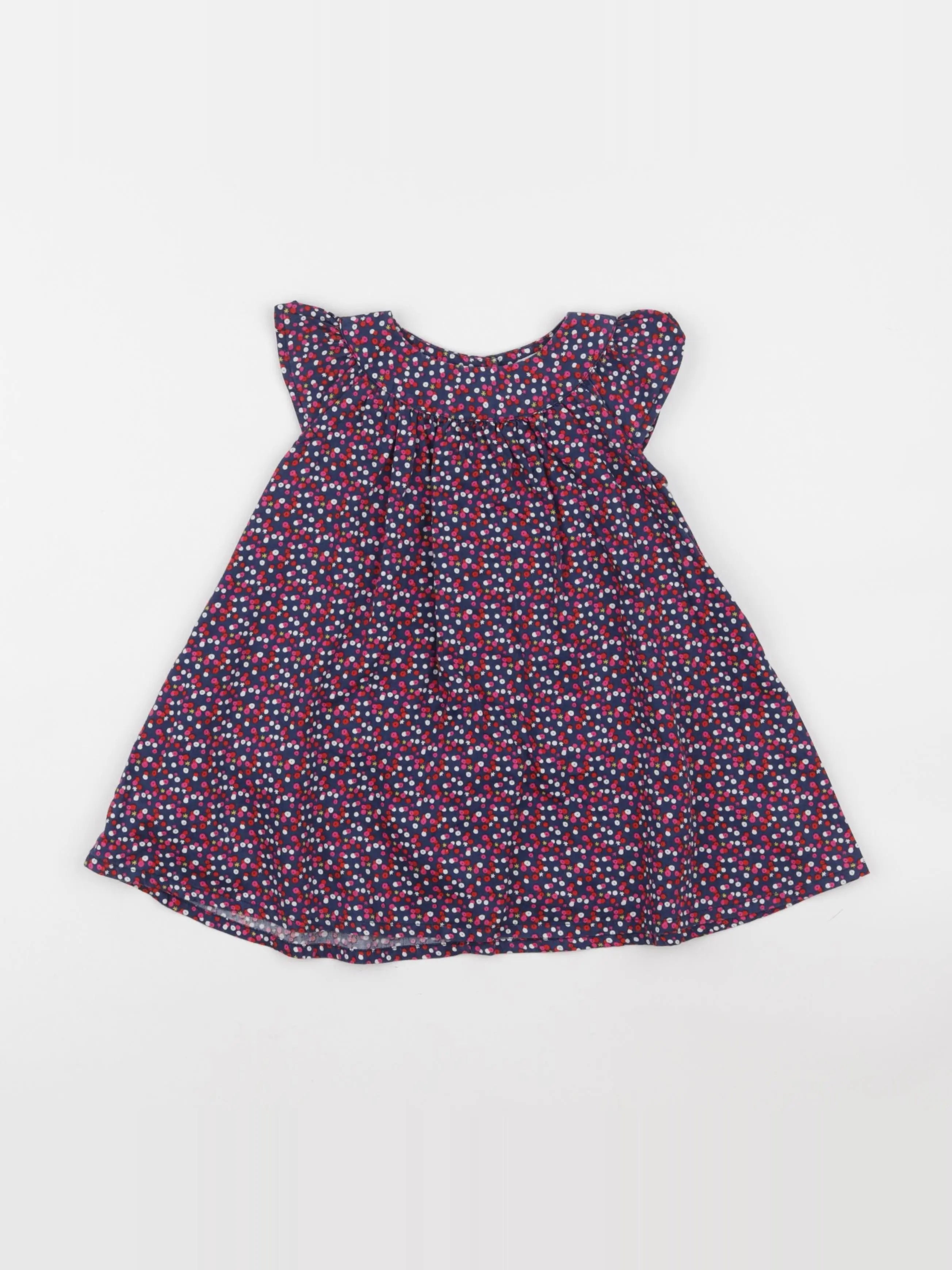 Boutchou - robe bleu - 12 mois