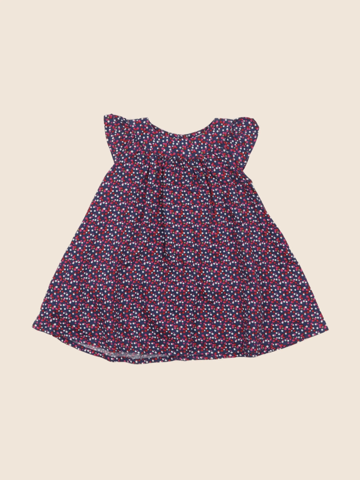 Boutchou - robe bleu - 12 mois