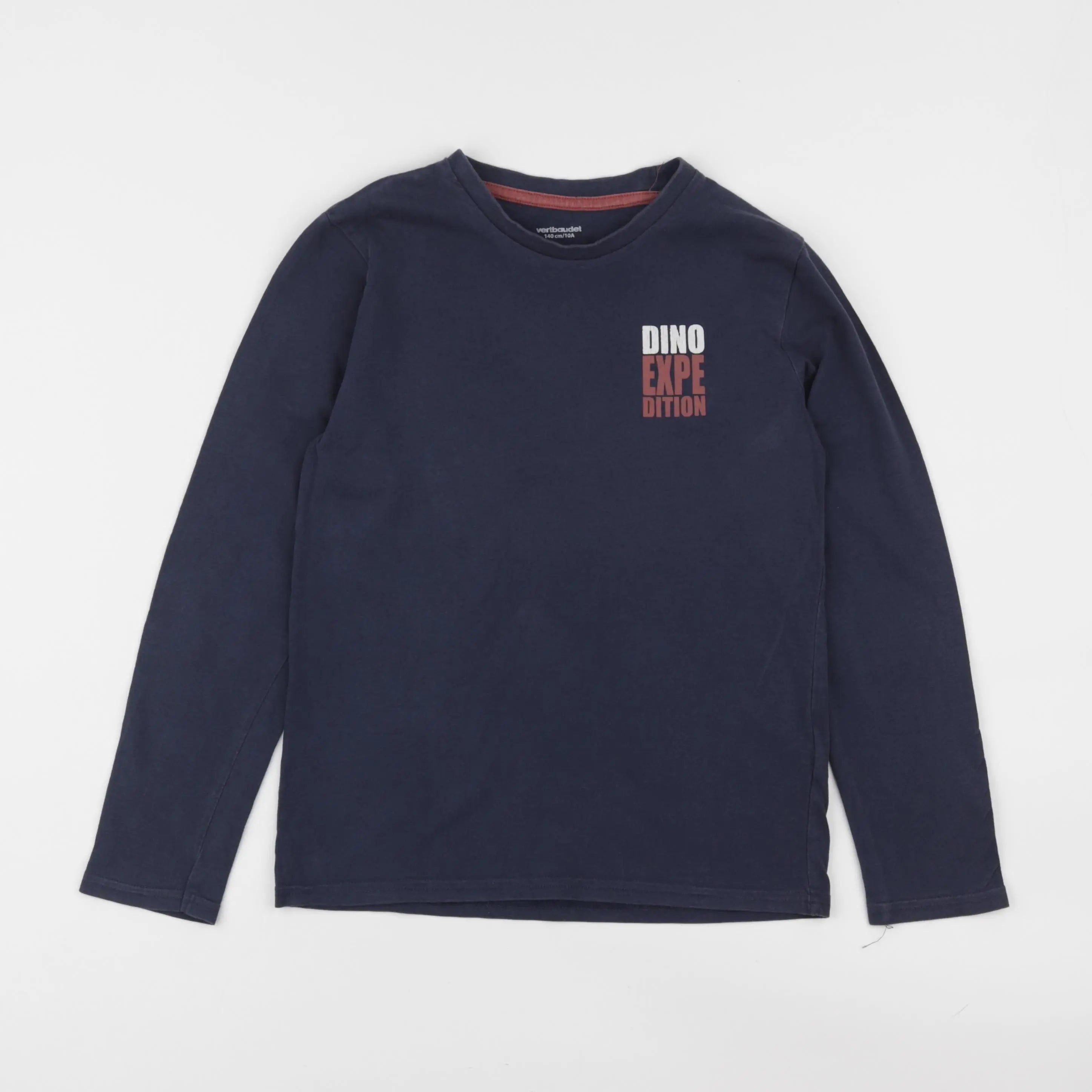 Vertbaudet - tee-shirt bleu - 10 ans