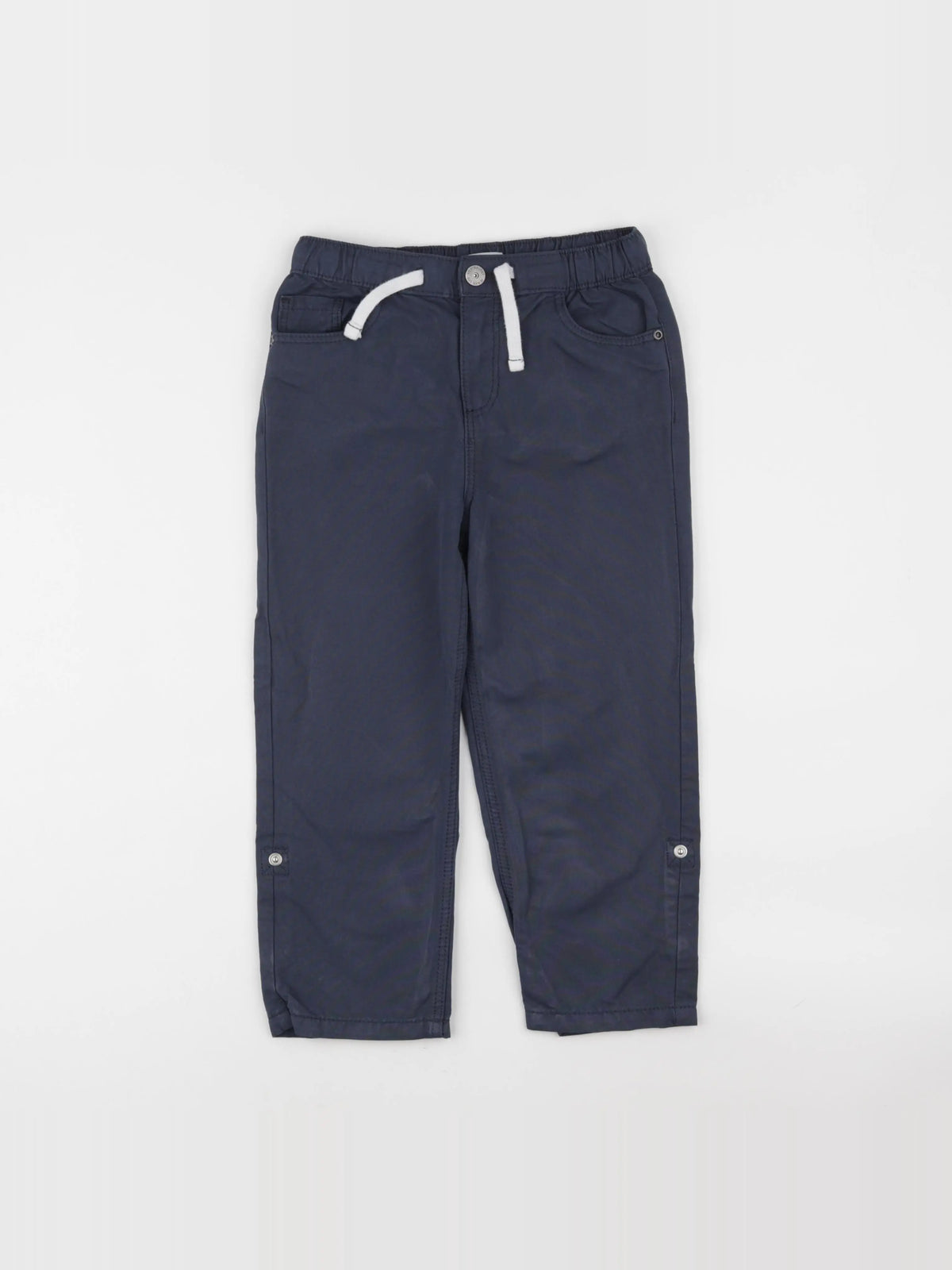 Vertbaudet - pantacourt bleu - 9 ans