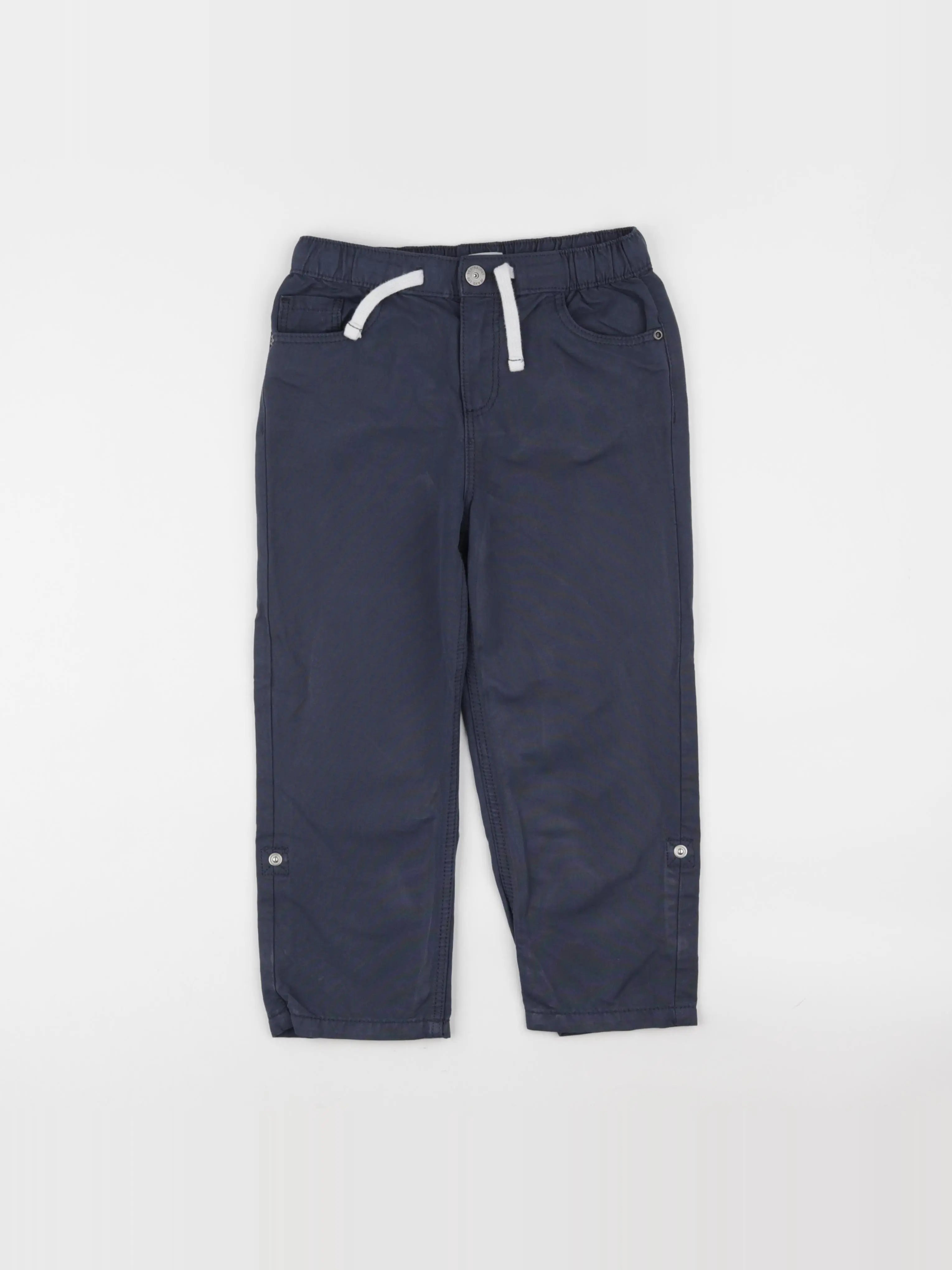 Vertbaudet - pantacourt bleu - 9 ans