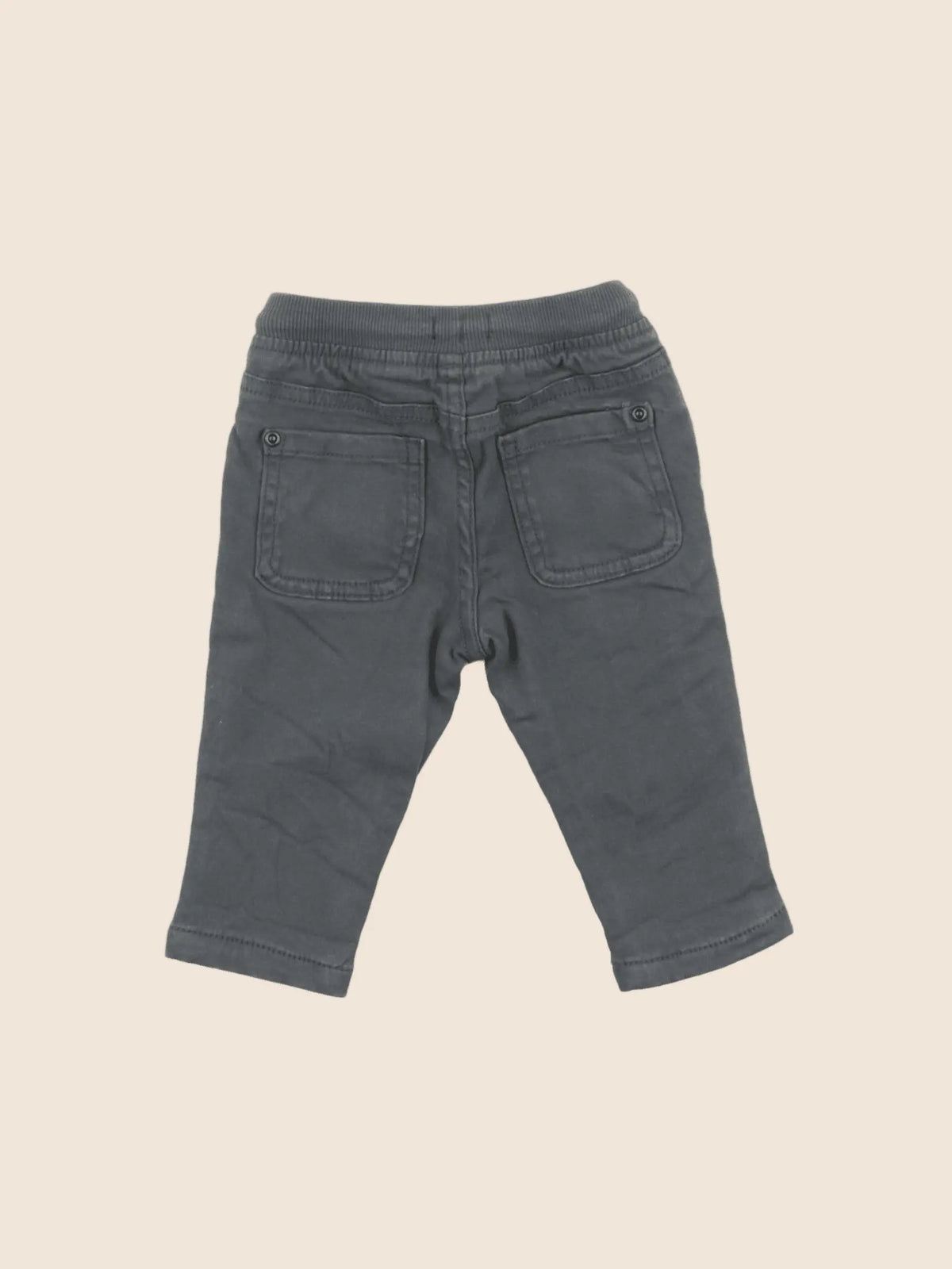 Vertbaudet - pantalon vert - 6 mois