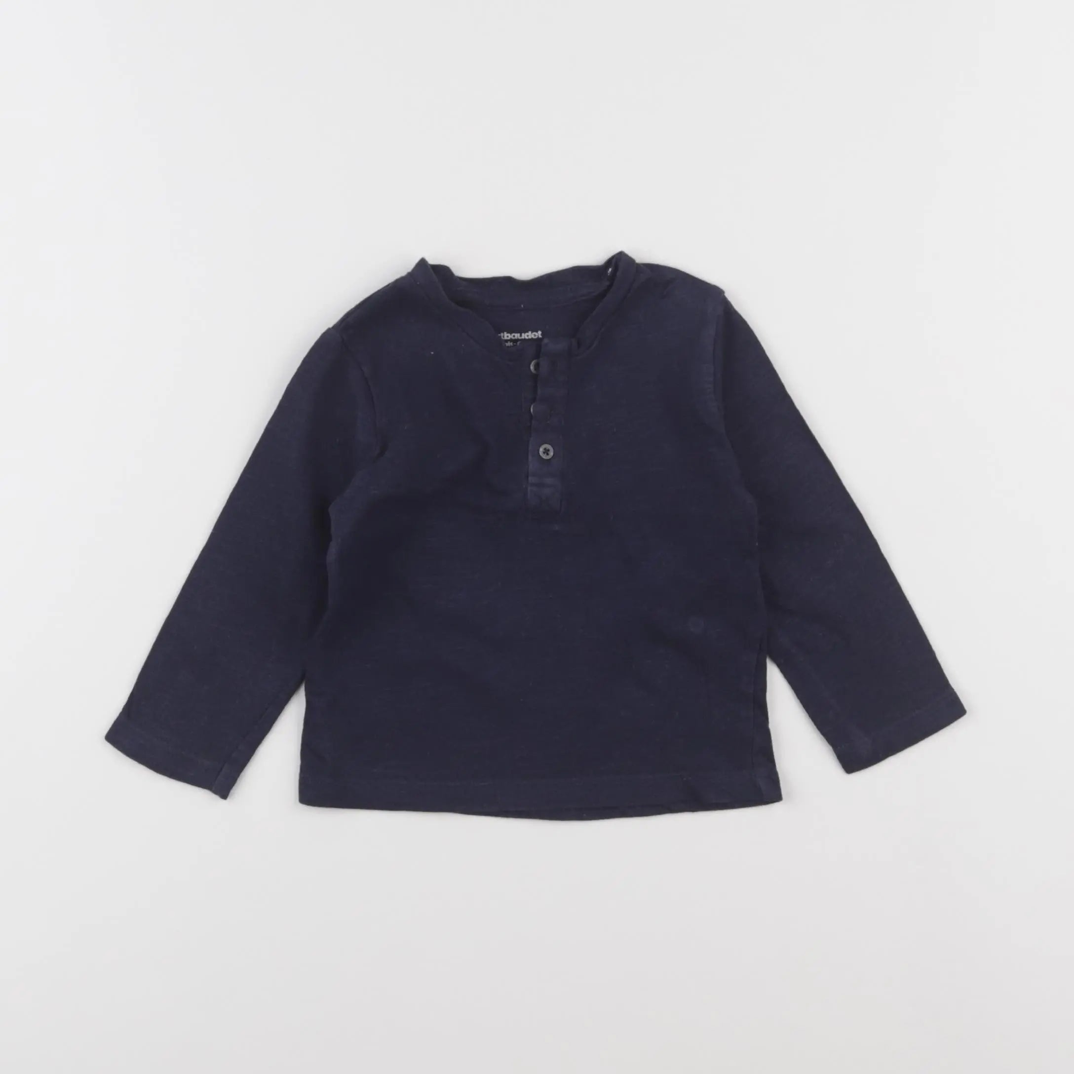 Vertbaudet - tee-shirt bleu - 6 mois