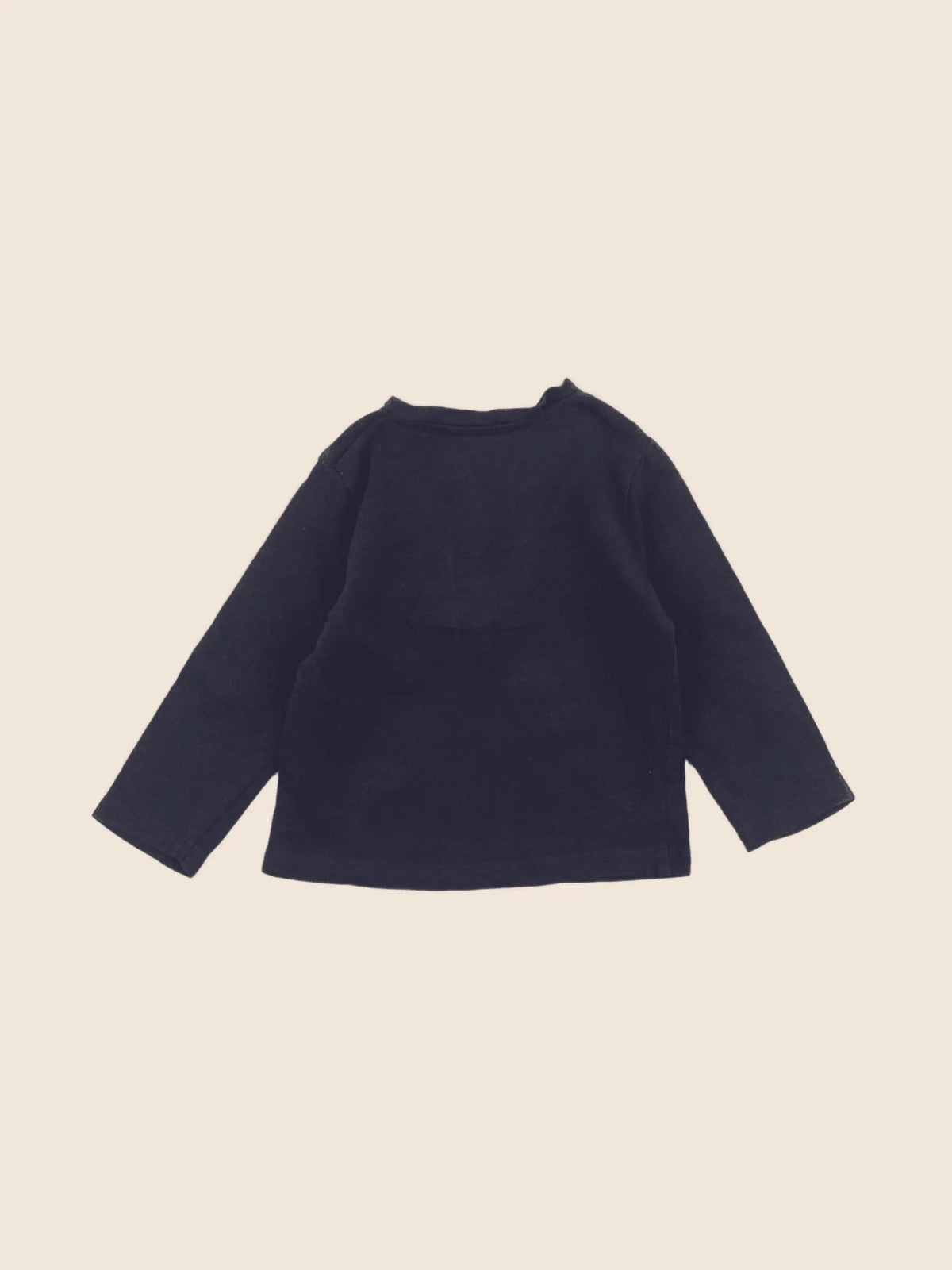 Vertbaudet - tee-shirt bleu - 6 mois