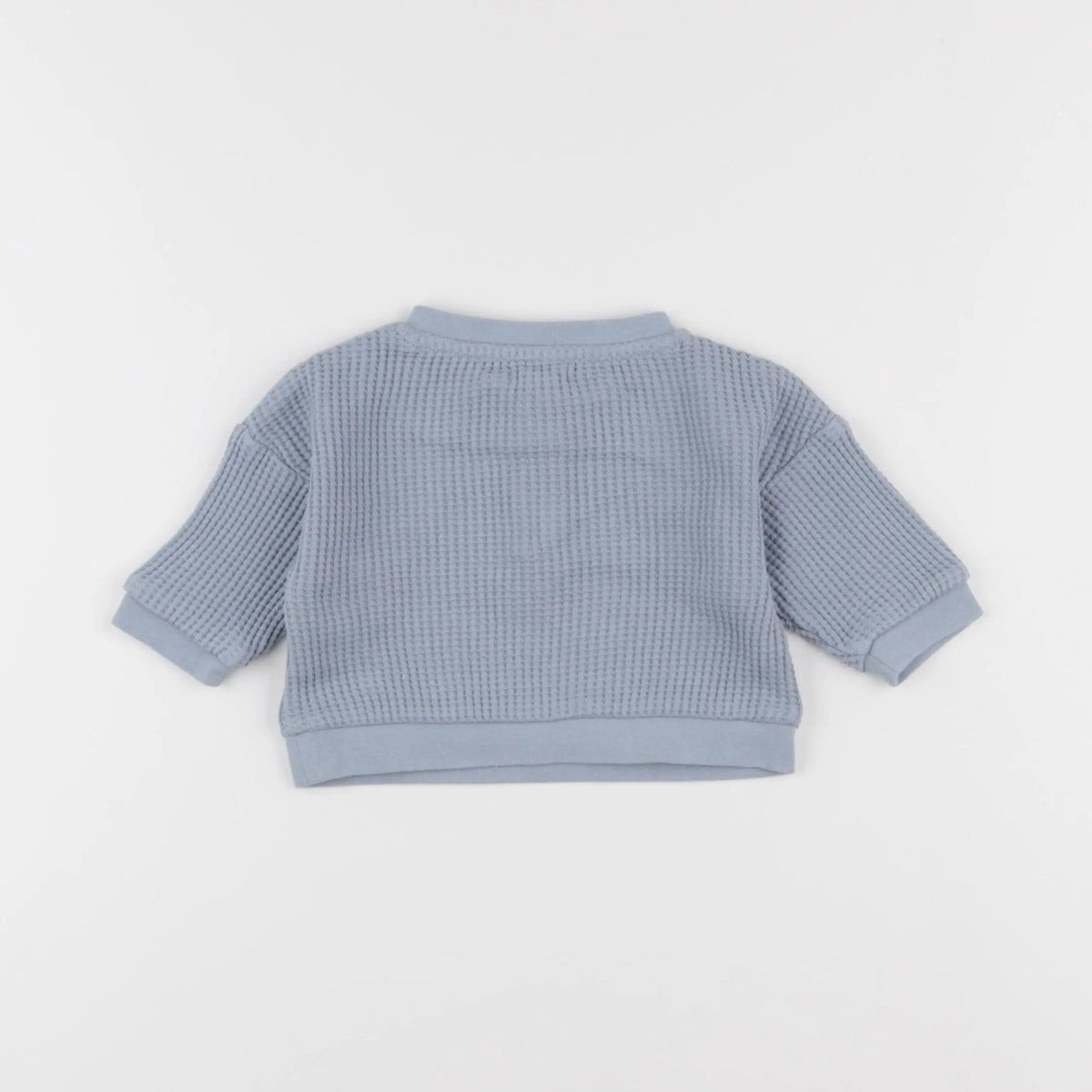 Vertbaudet - sweat bleu - 3 mois