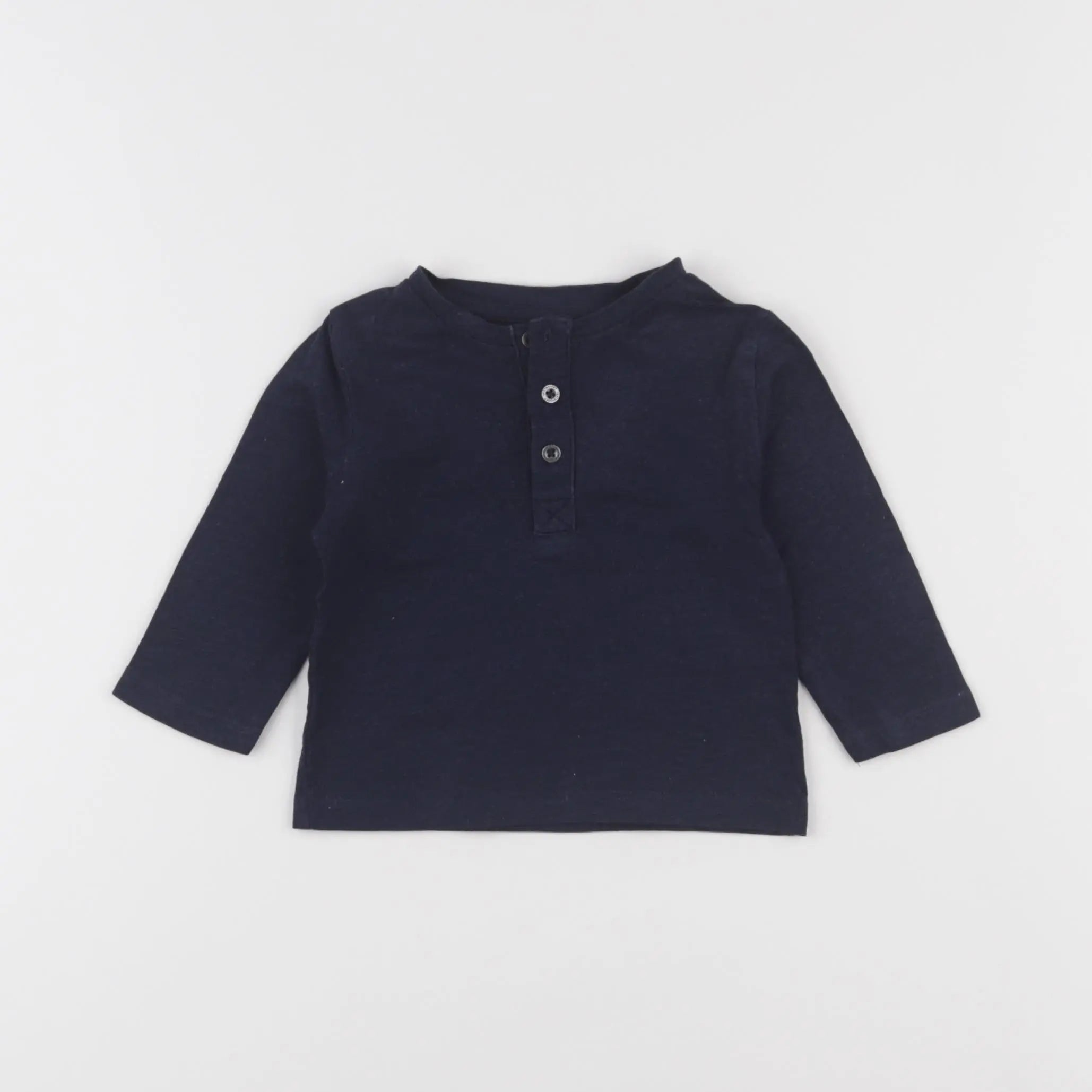 Vertbaudet - tee-shirt bleu - 3 mois