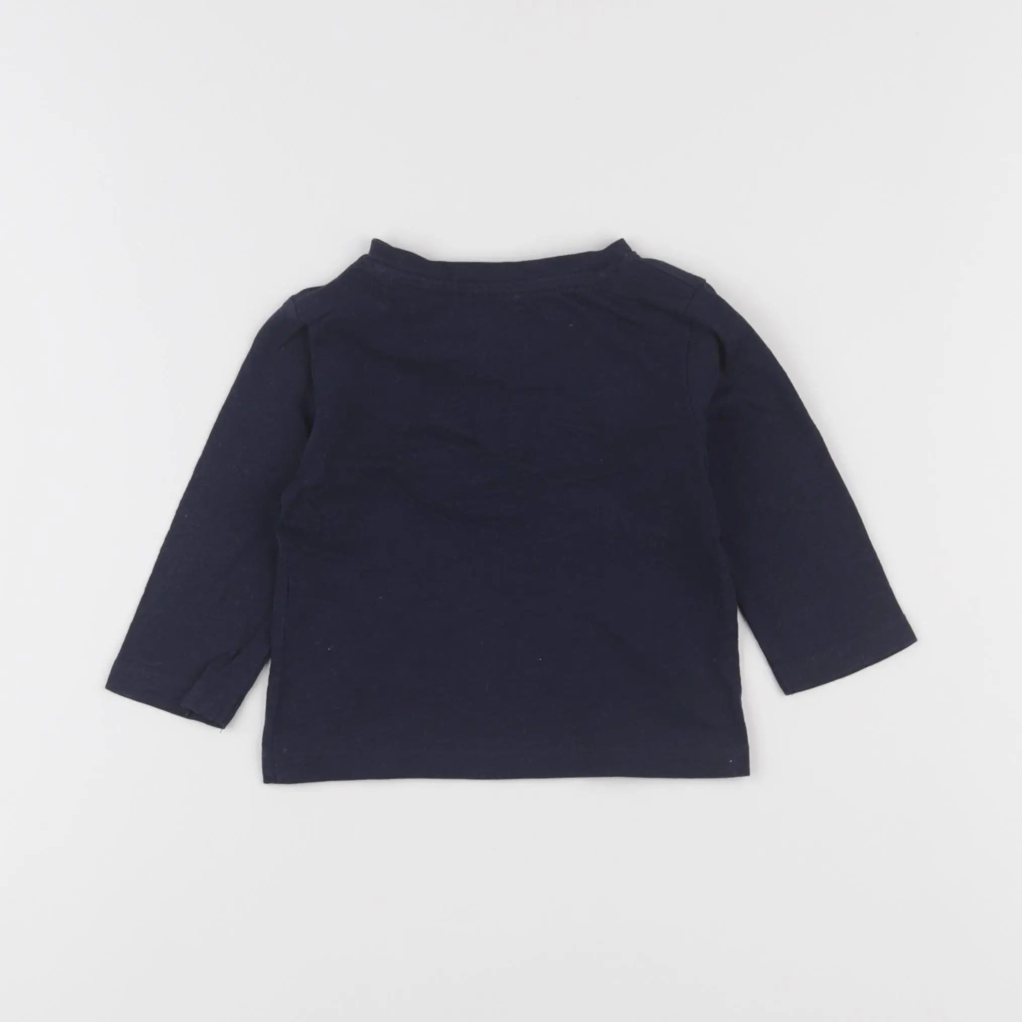 Vertbaudet - tee-shirt bleu - 3 mois