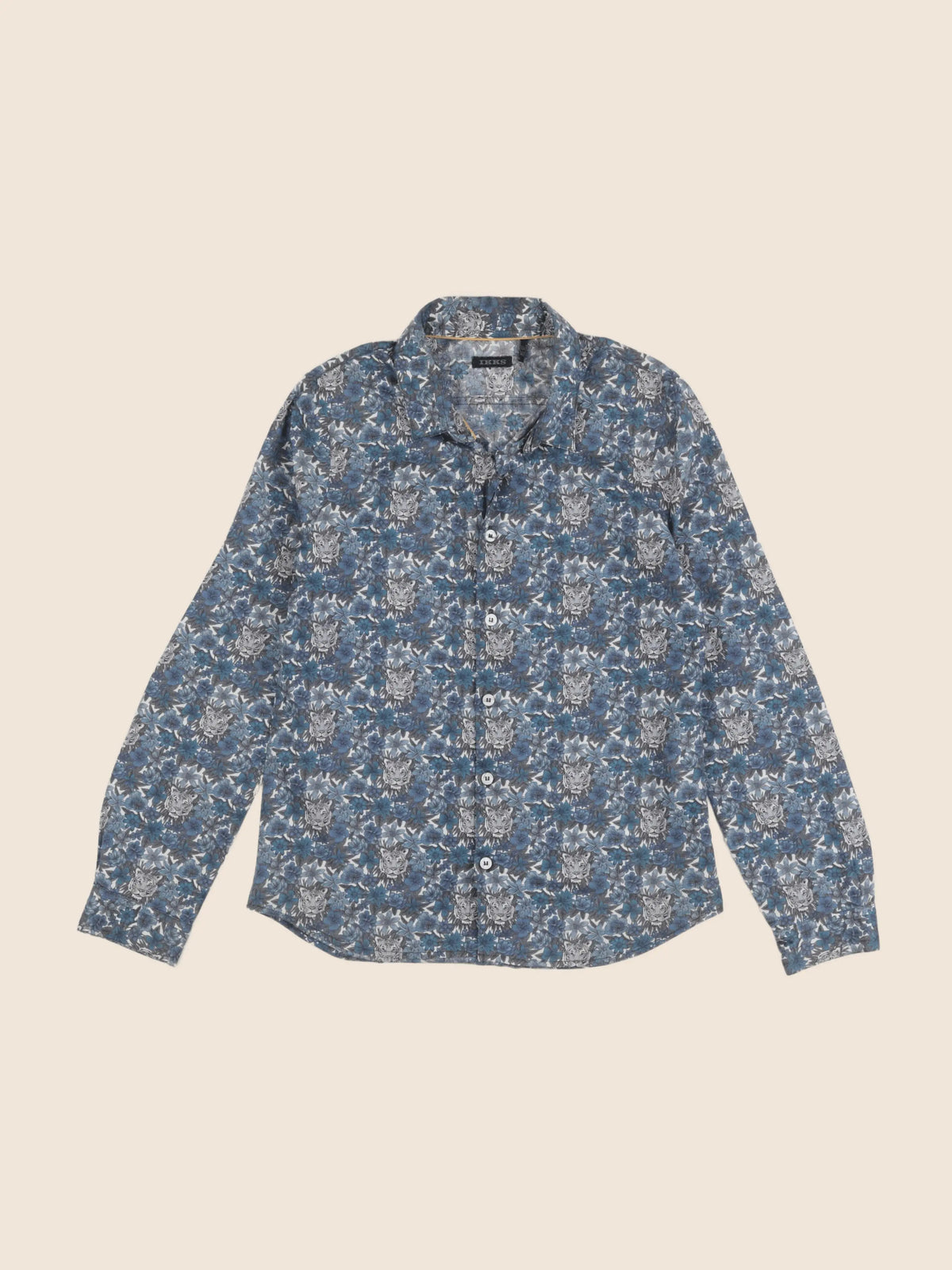 IKKS - chemise bleu - 10 ans