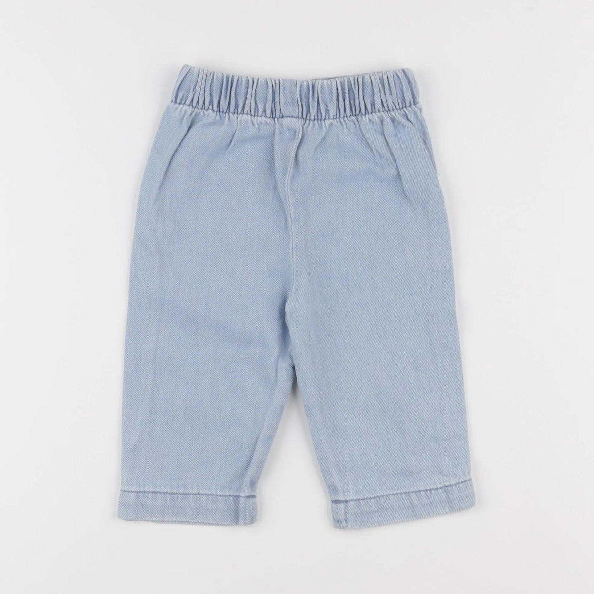 Vertbaudet - pantalon bleu - 9 mois