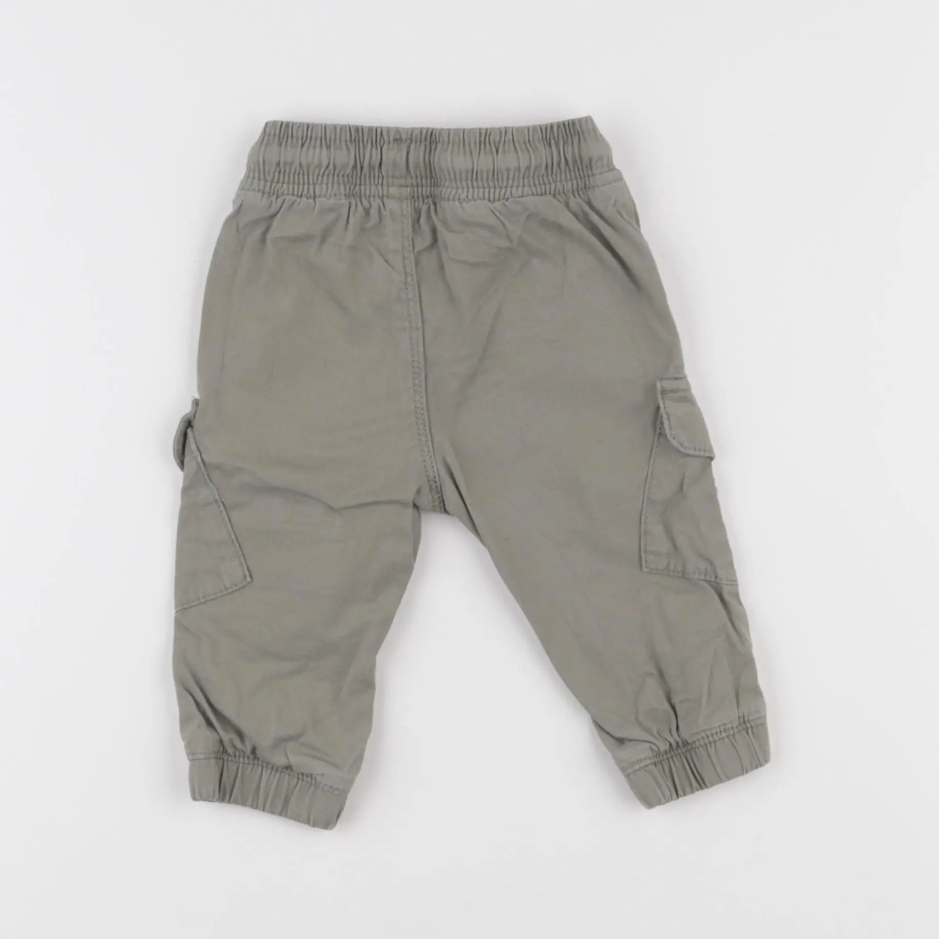 Vertbaudet - pantalon vert - 6 mois