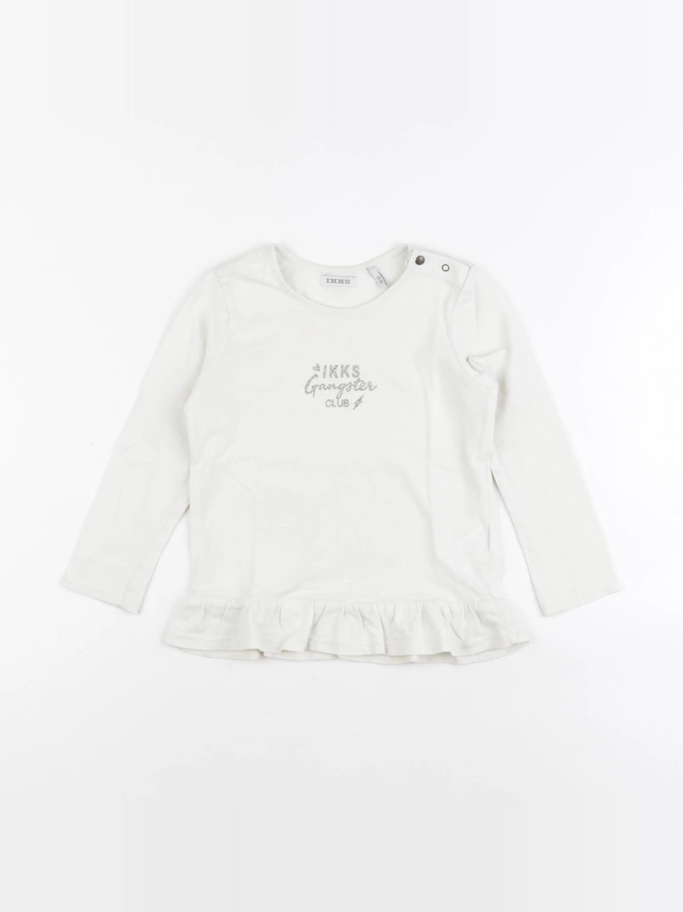 IKKS - tee-shirt blanc - 3 ans