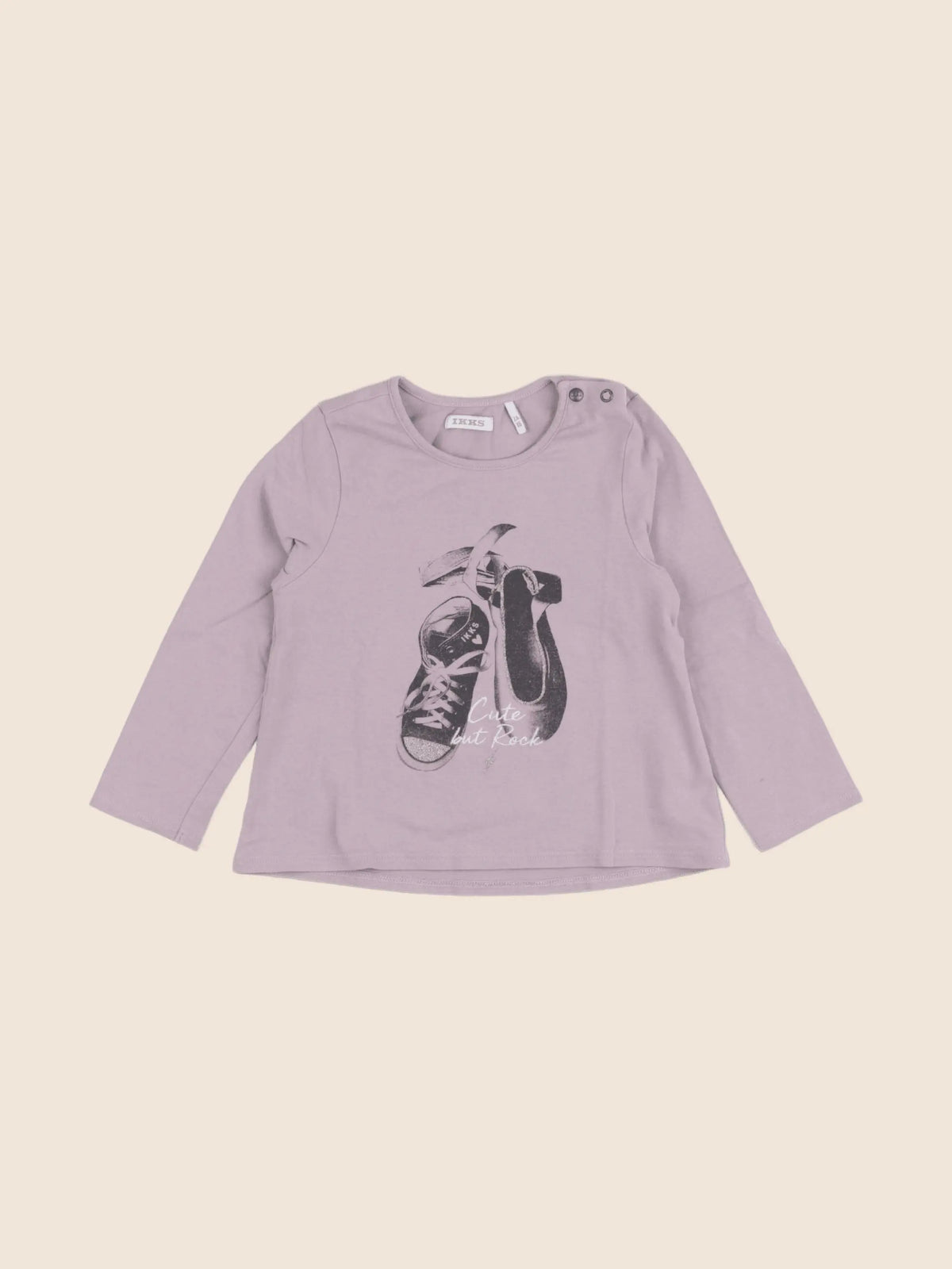 IKKS - tee-shirt violet - 2 ans