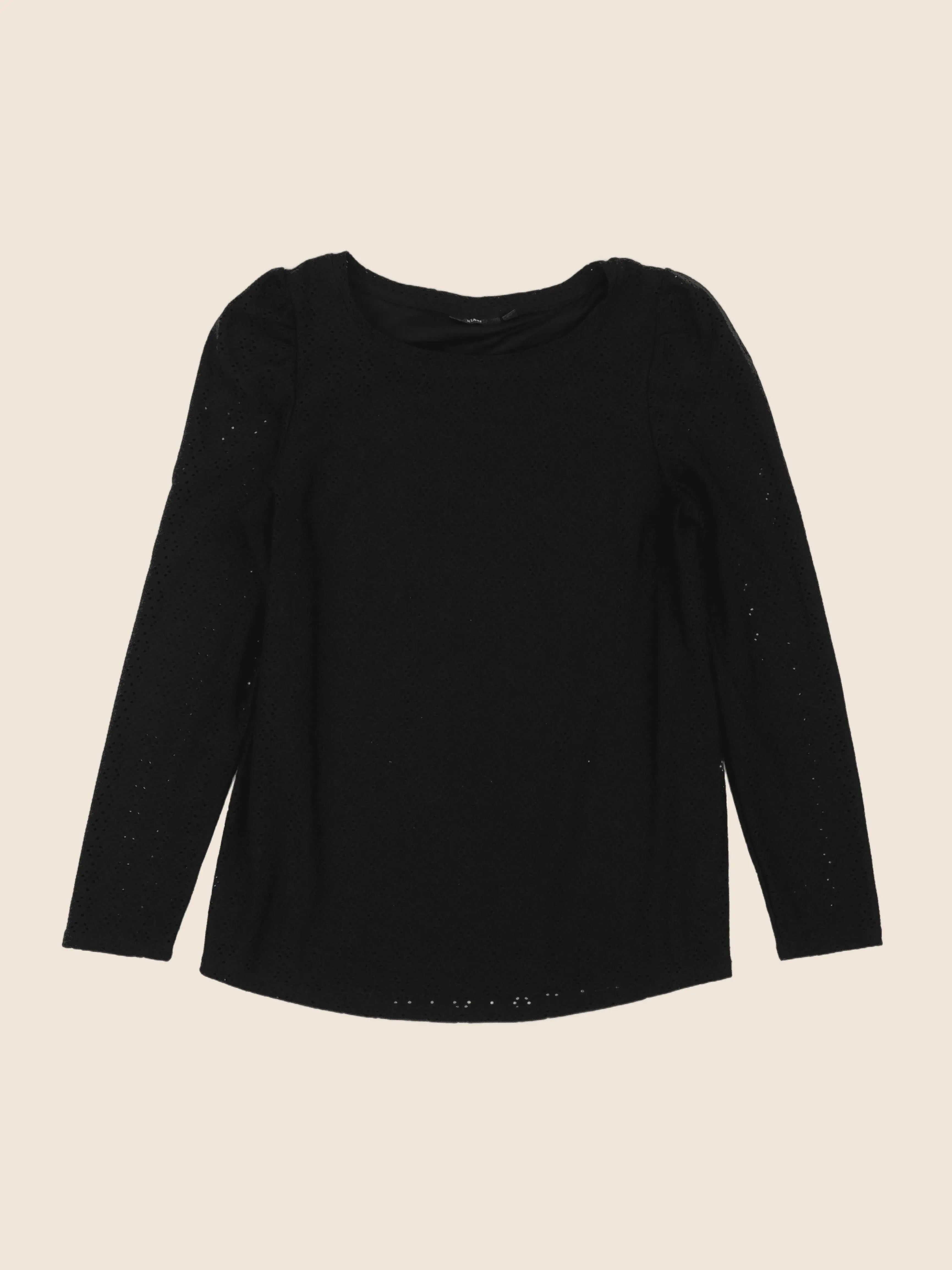 Kiabi - tee-shirt grossesse noir - m