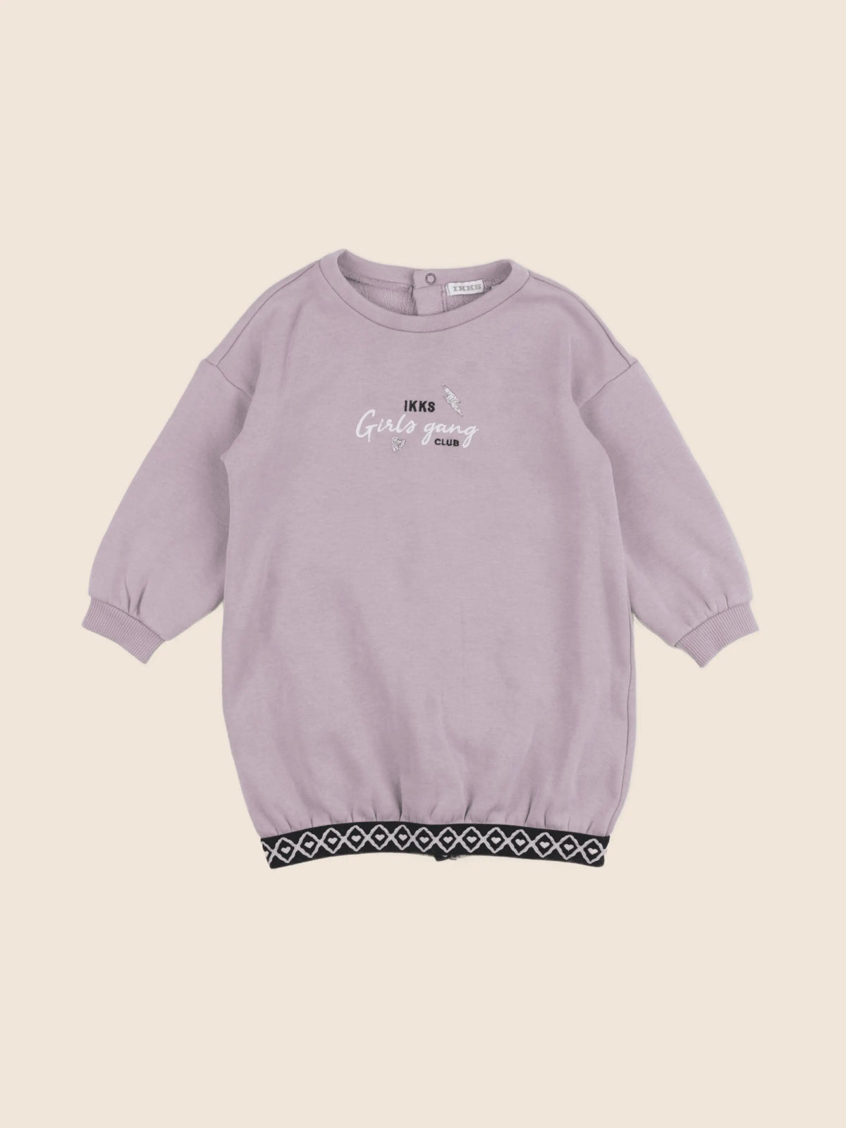 IKKS - robe violet - 2 ans