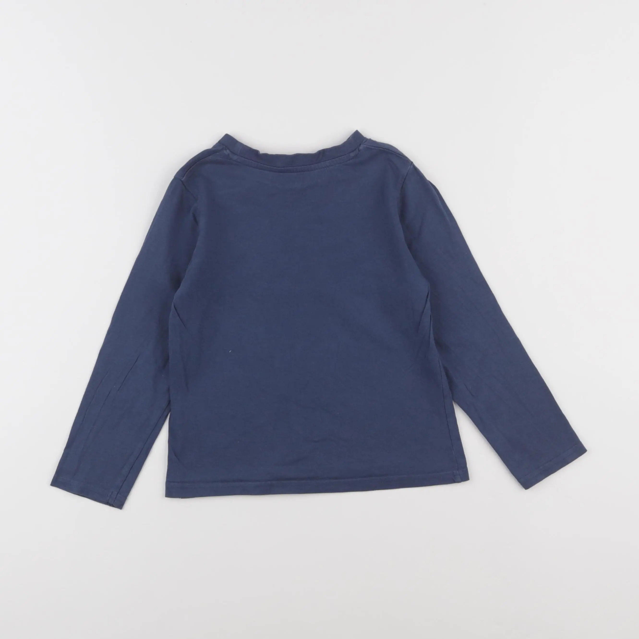 Vertbaudet - tee-shirt bleu - 4 ans