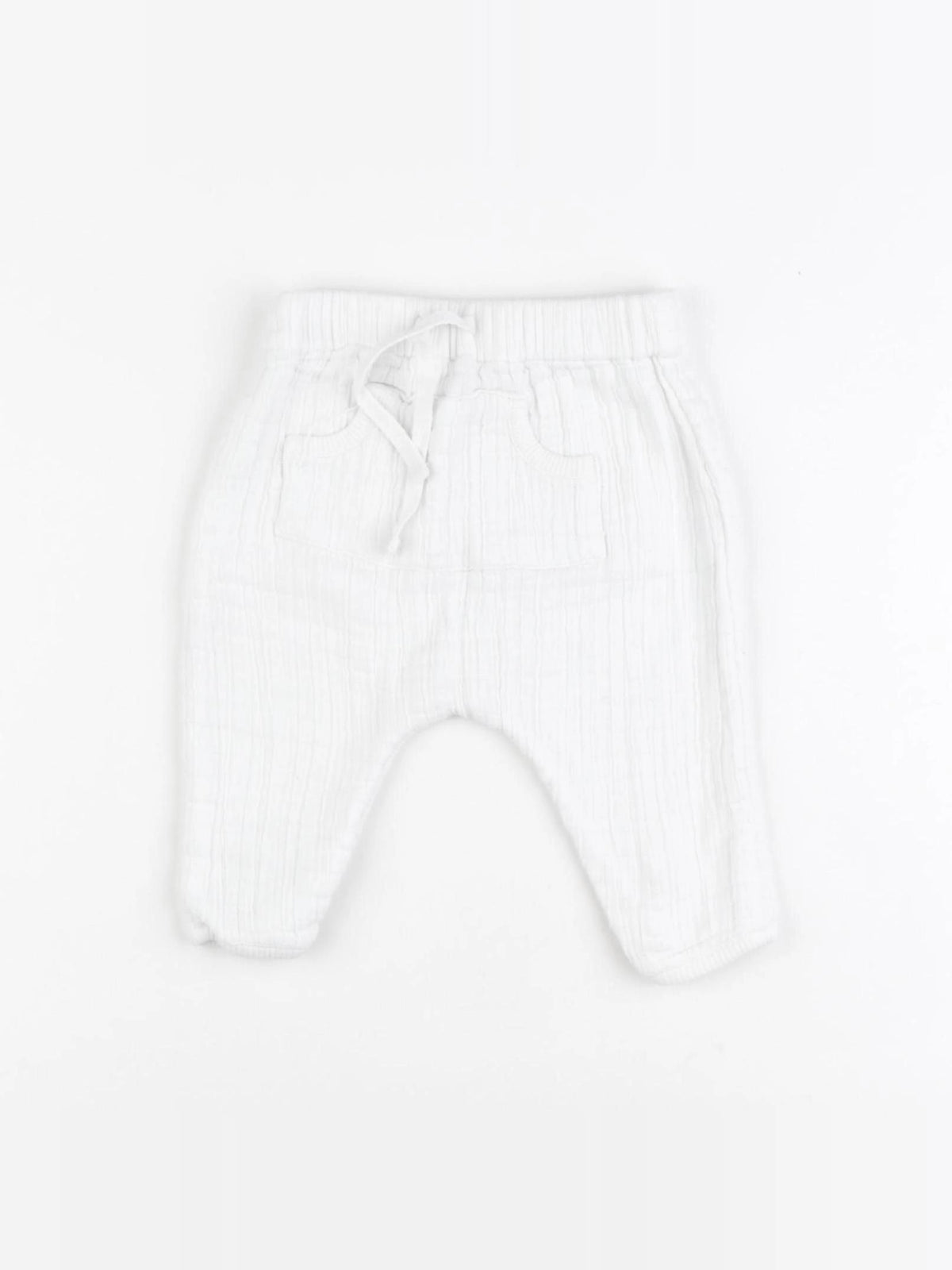 Boutchou - sarouel blanc - 3 mois