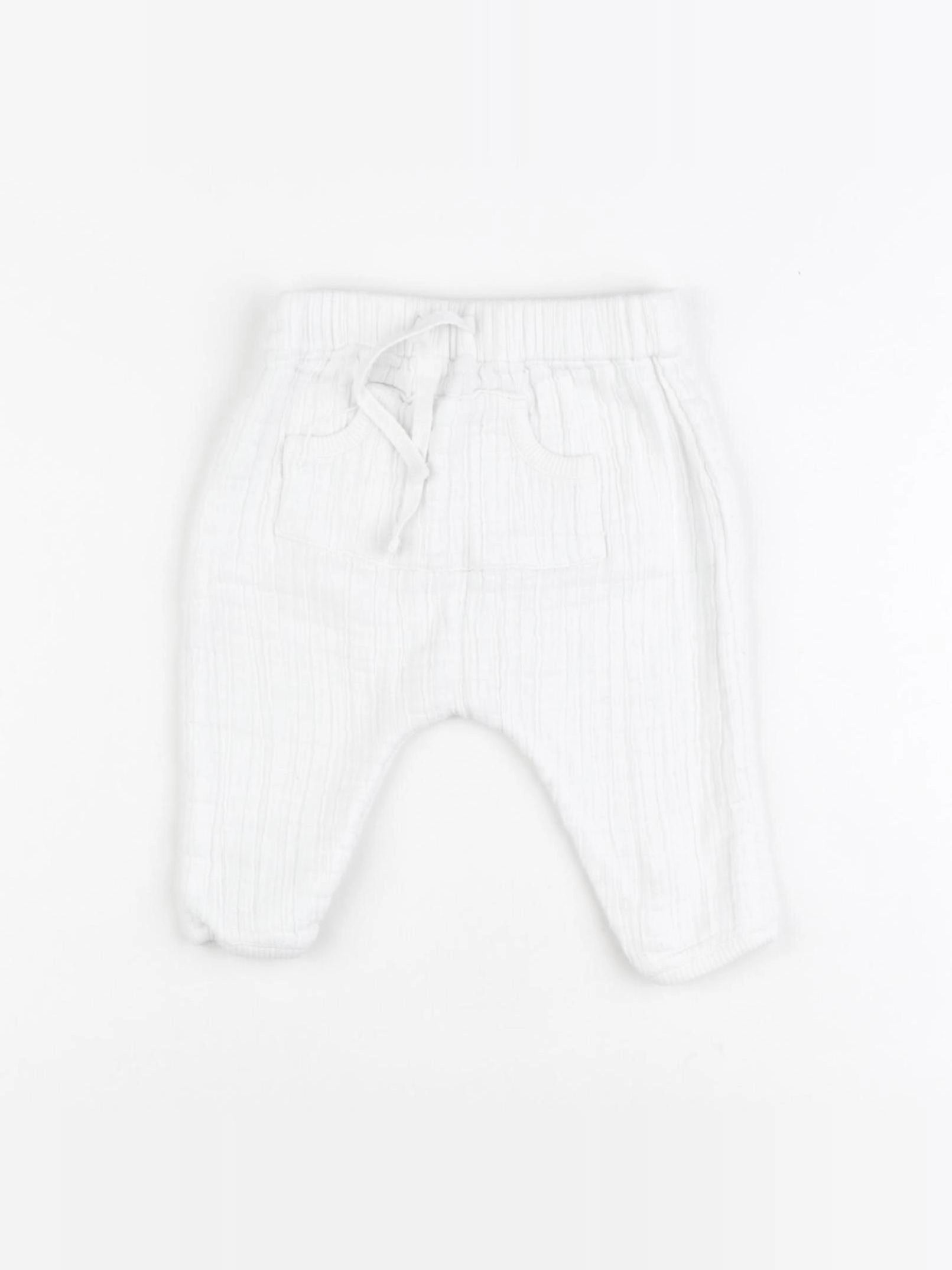 Boutchou - sarouel blanc - 3 mois