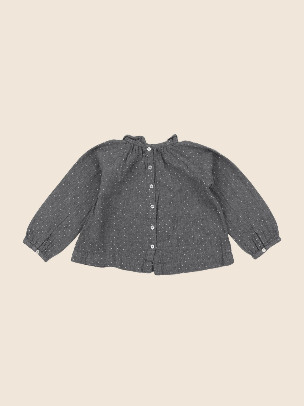 Jacadi - blouse gris - 24 mois