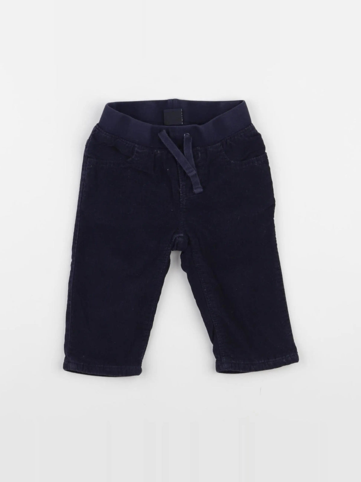 GAP - pantalon bleu - 6/12 mois