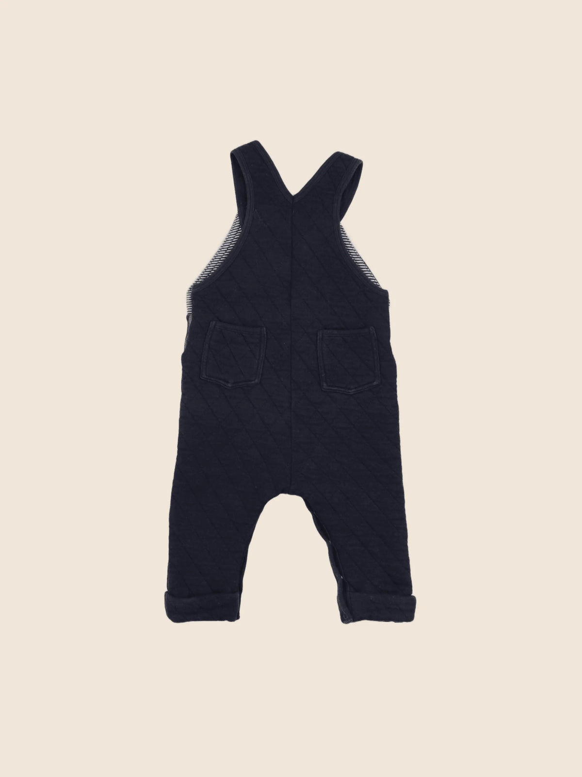 Petit Bateau - salopette bleu - 12 mois
