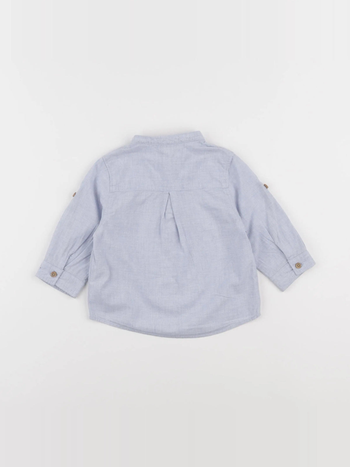 Tape à l'oeil - chemise bleu - 6 mois