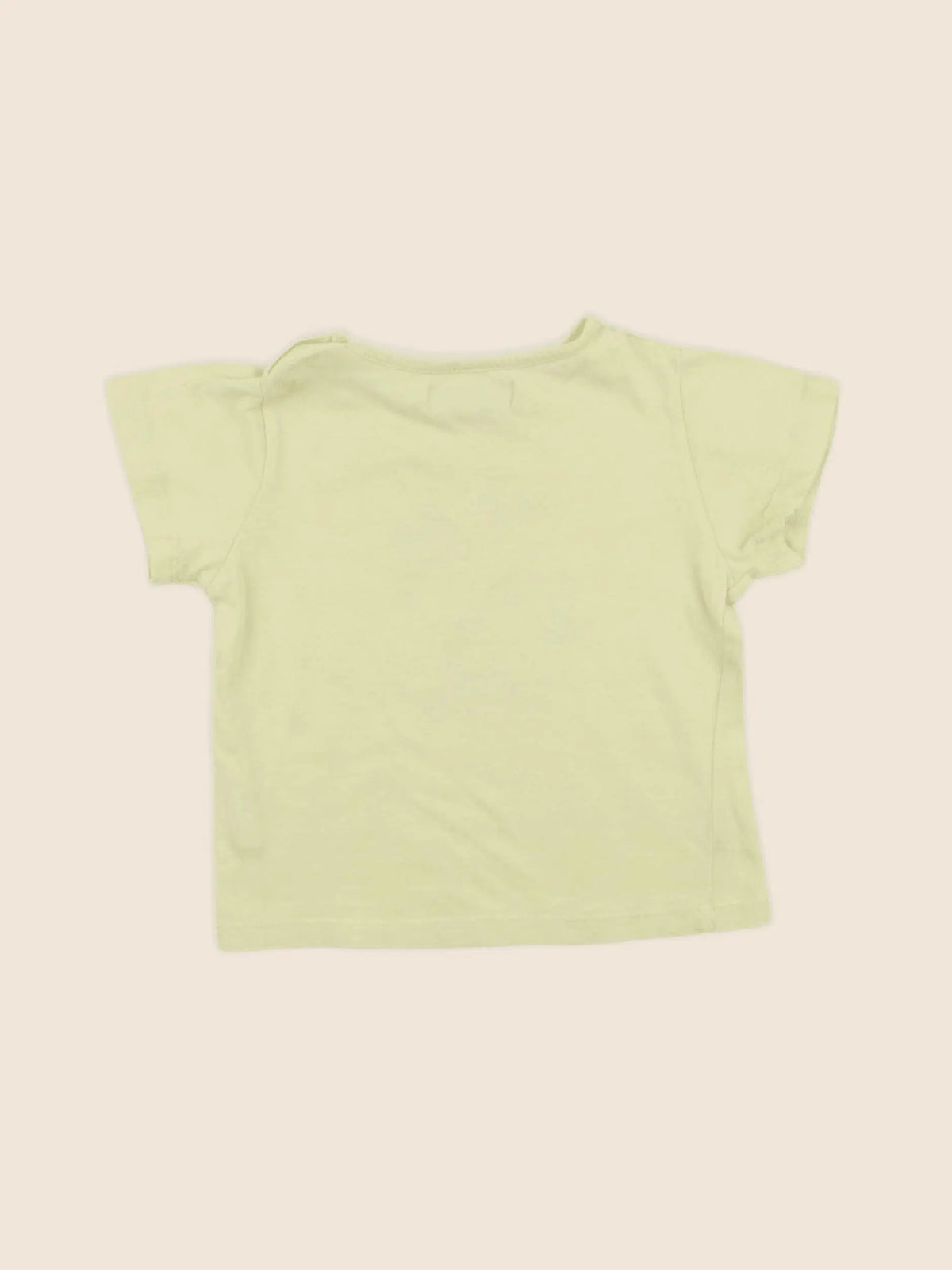 Cadet Rousselle - tee-shirt jaune - 12 mois