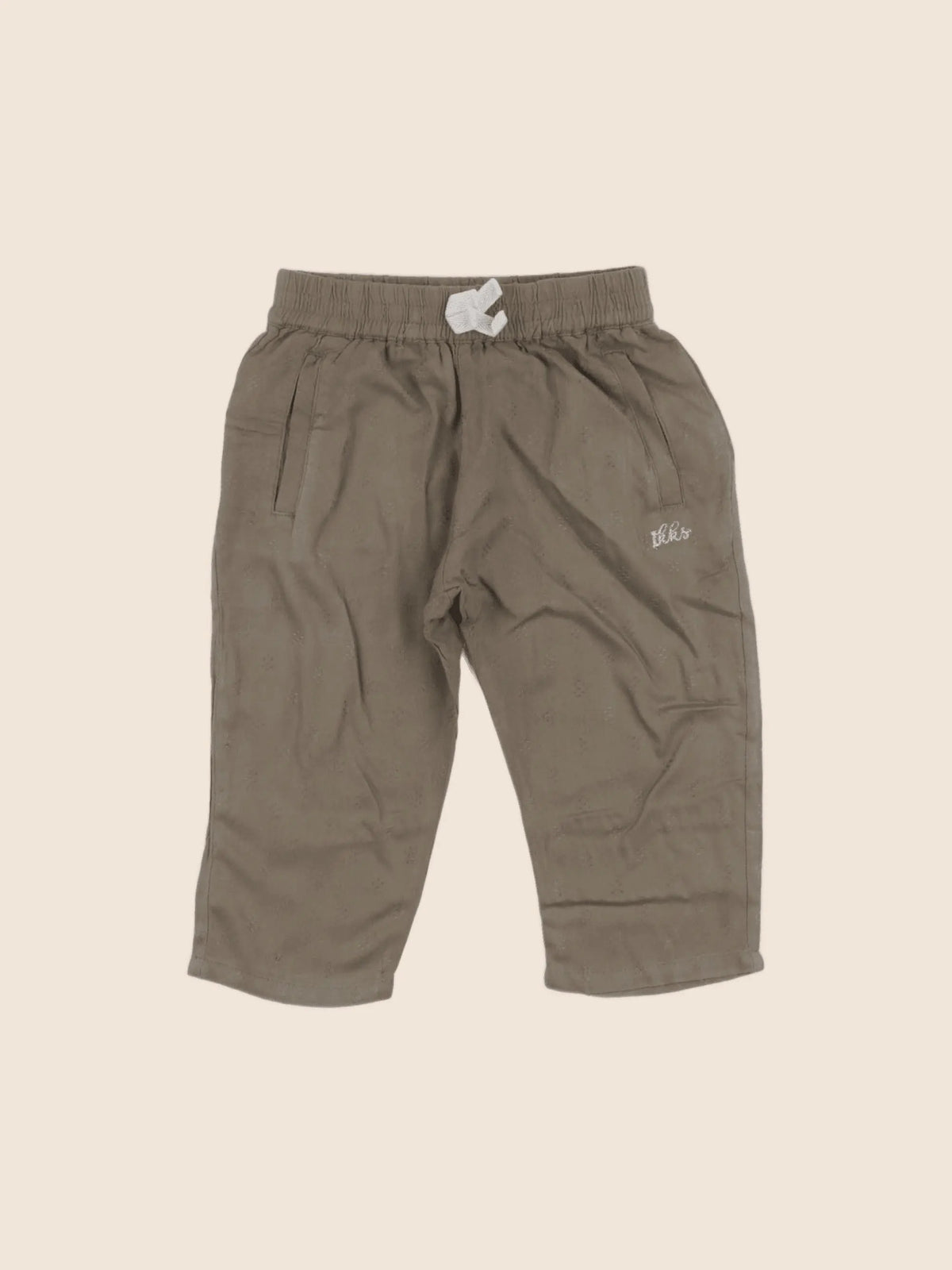IKKS - pantalon vert - 12 mois