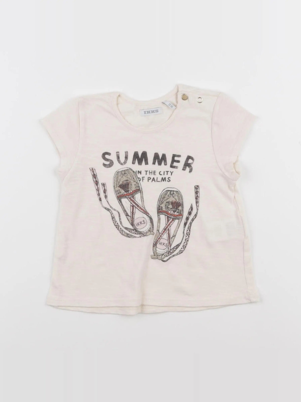 IKKS - tee-shirt multicolore - 2 ans
