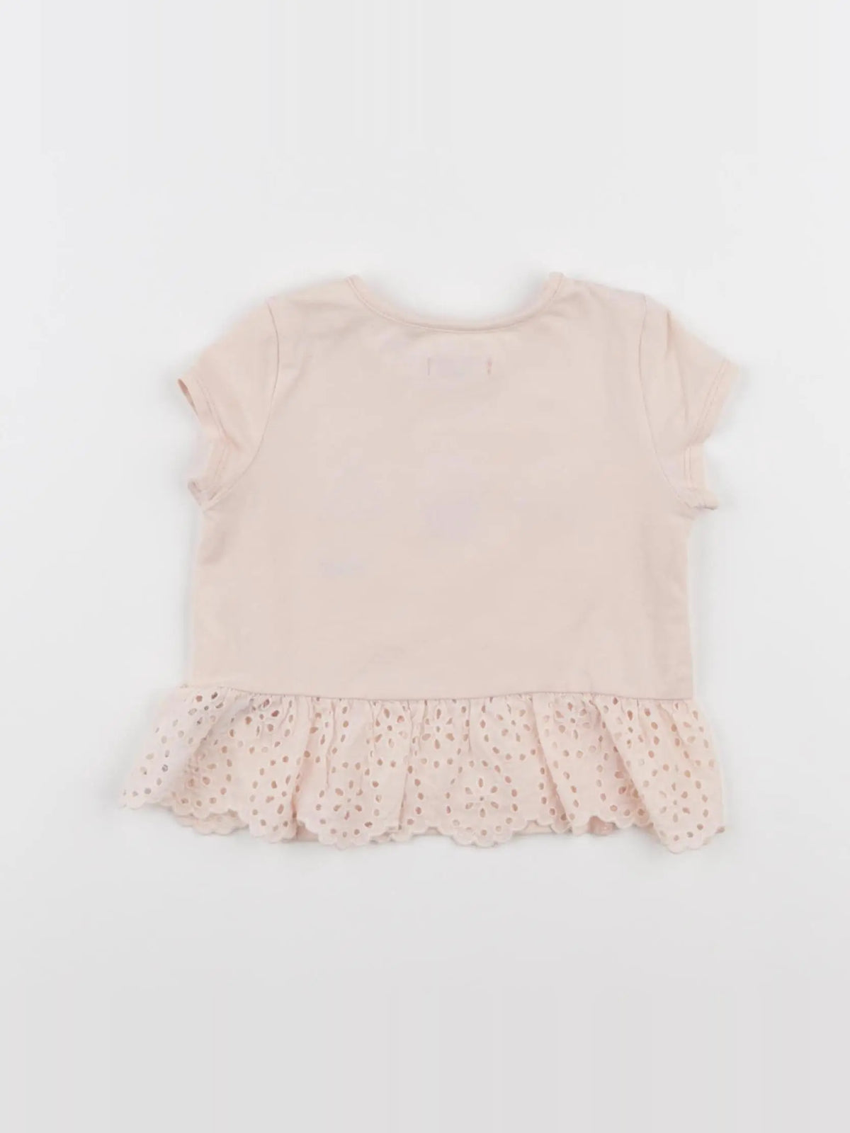 IKKS - tee-shirt rose - 12 mois