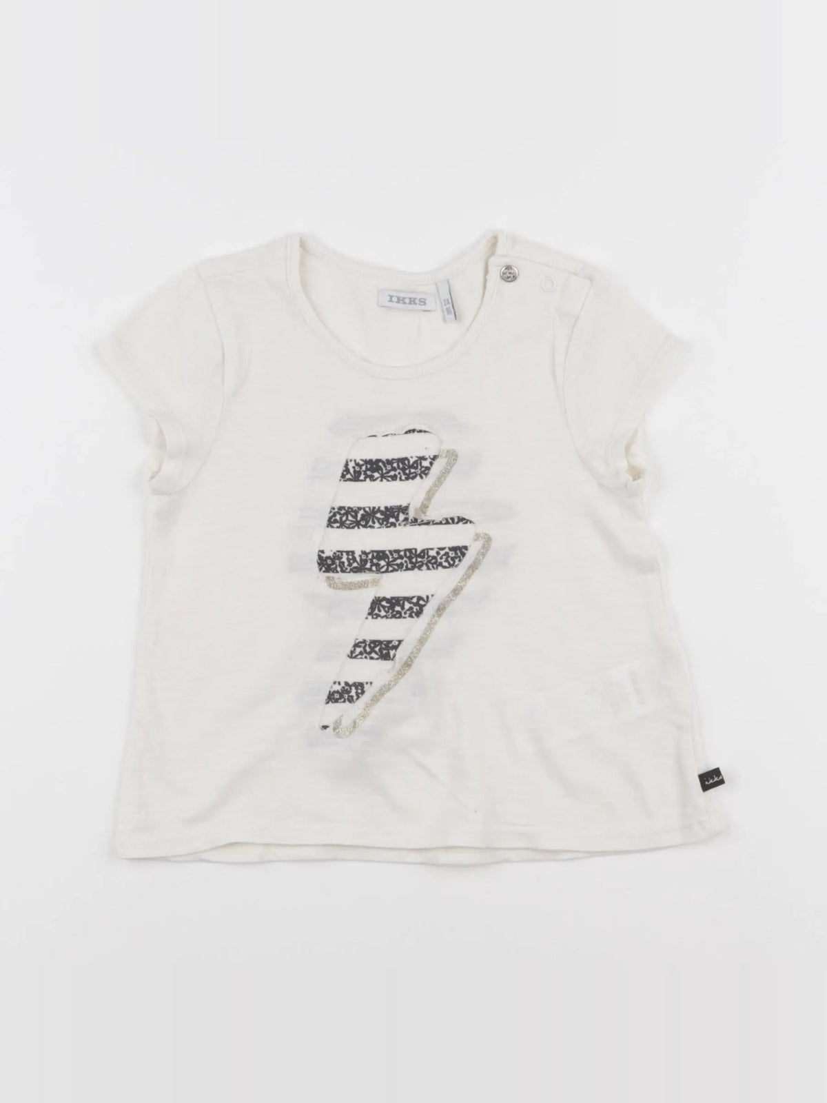 IKKS - tee-shirt multicolore - 2 ans