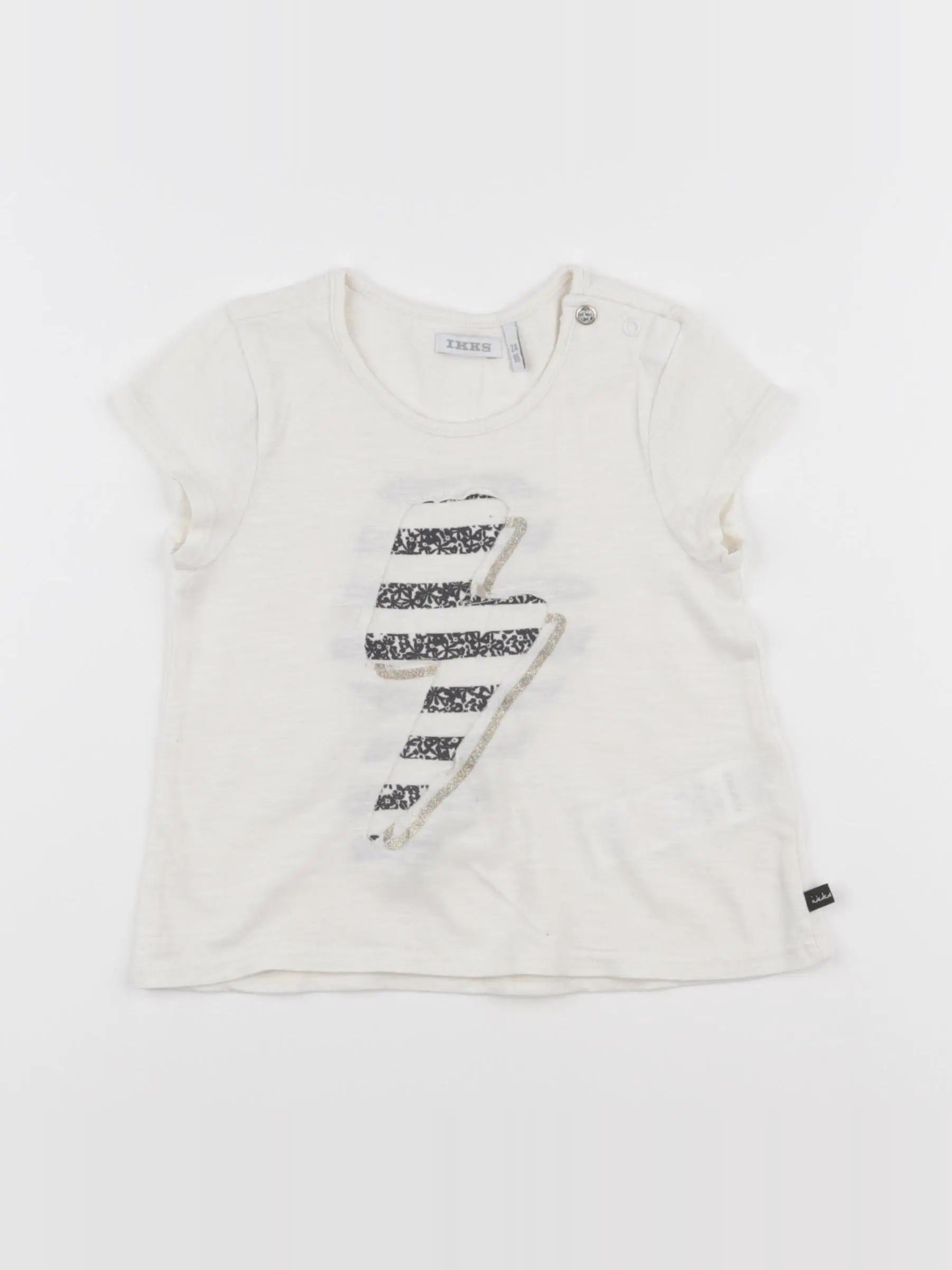 IKKS - tee-shirt multicolore - 2 ans