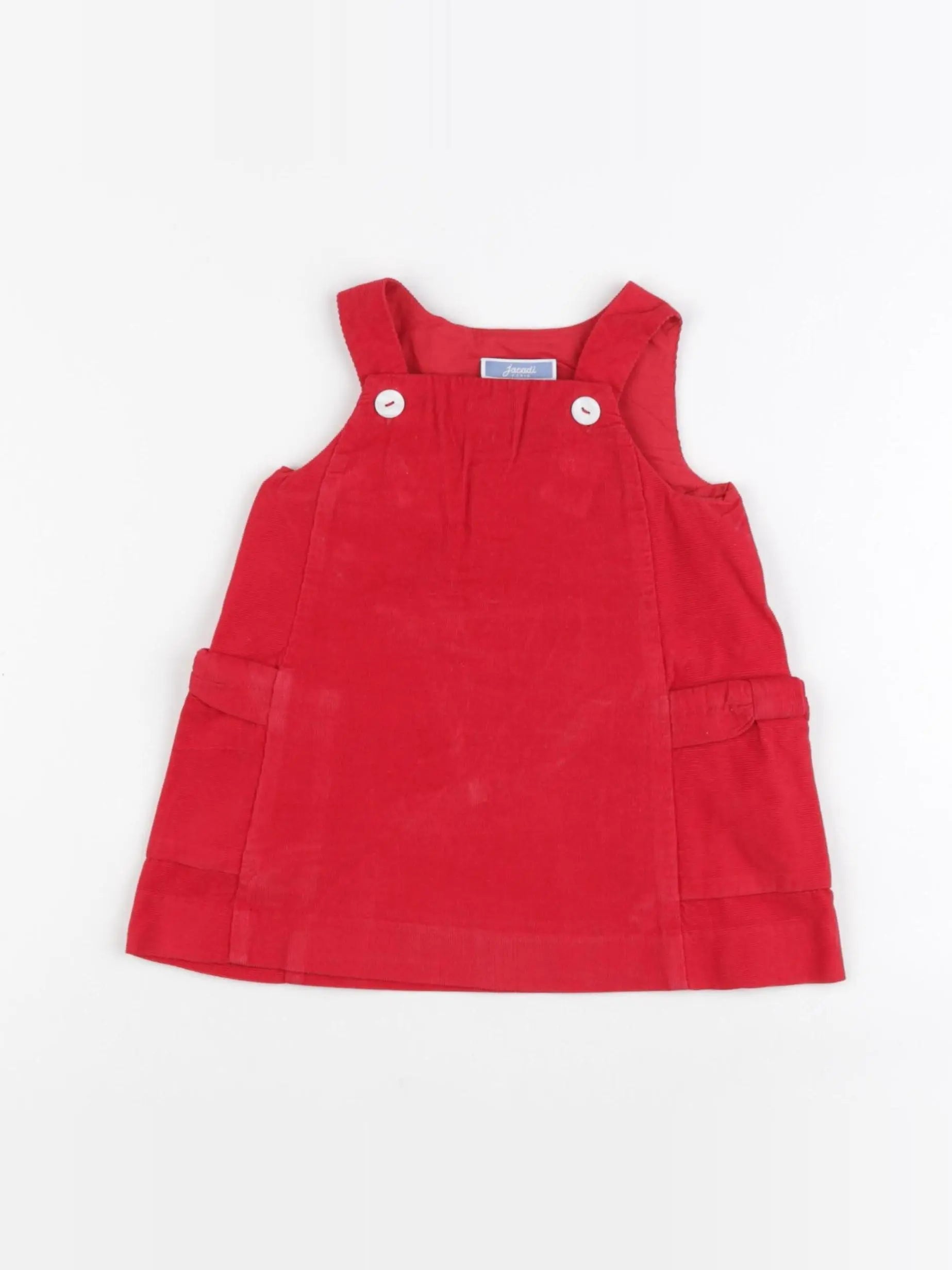 Jacadi - robe rouge - 6 mois