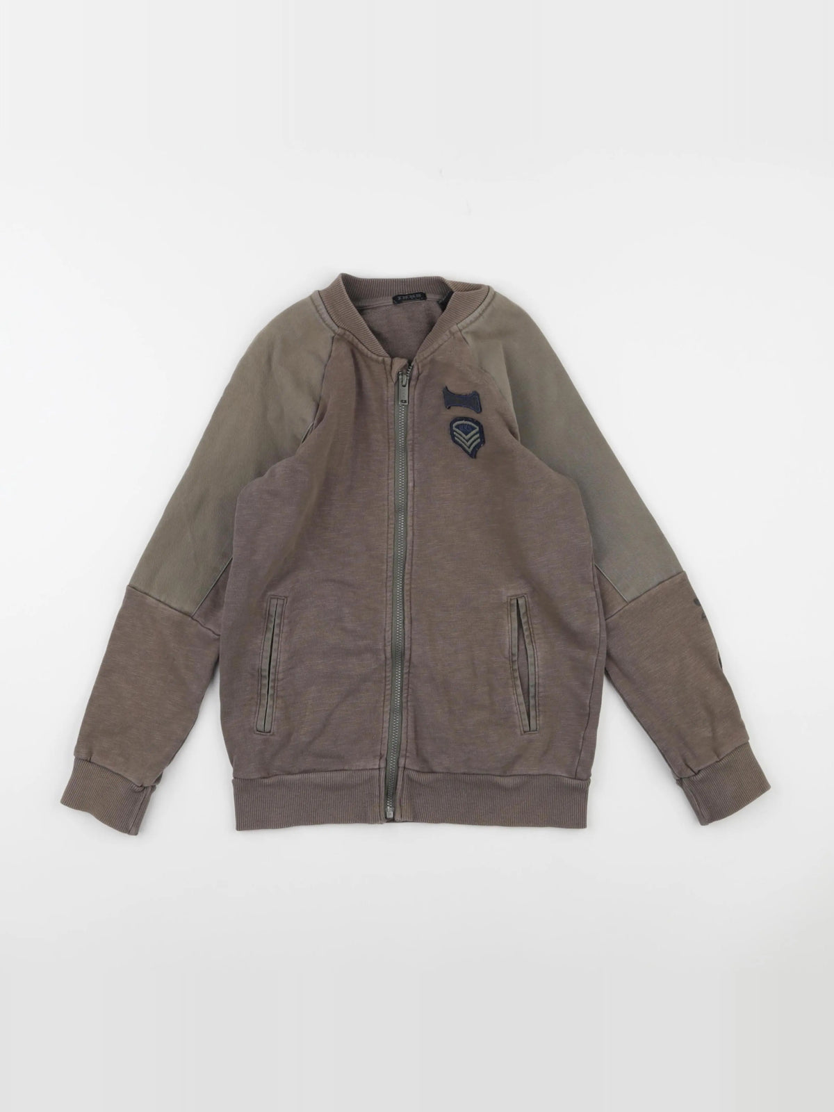 IKKS - veste imprimé au dos vert - 8 ans