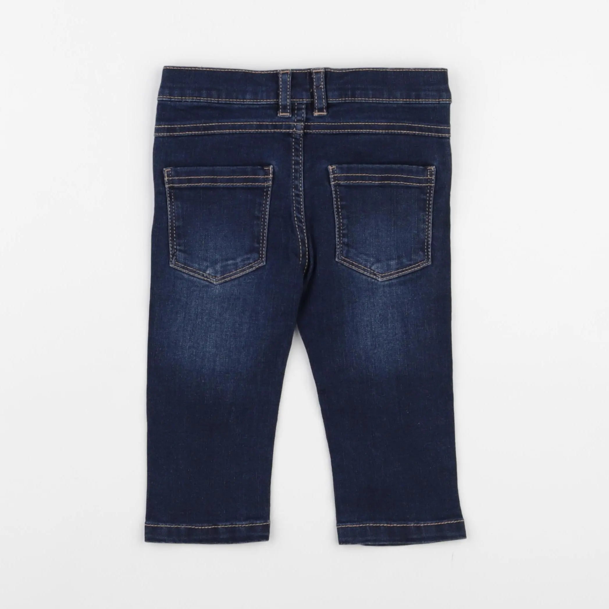 Vertbaudet - jean bleu - 12 mois