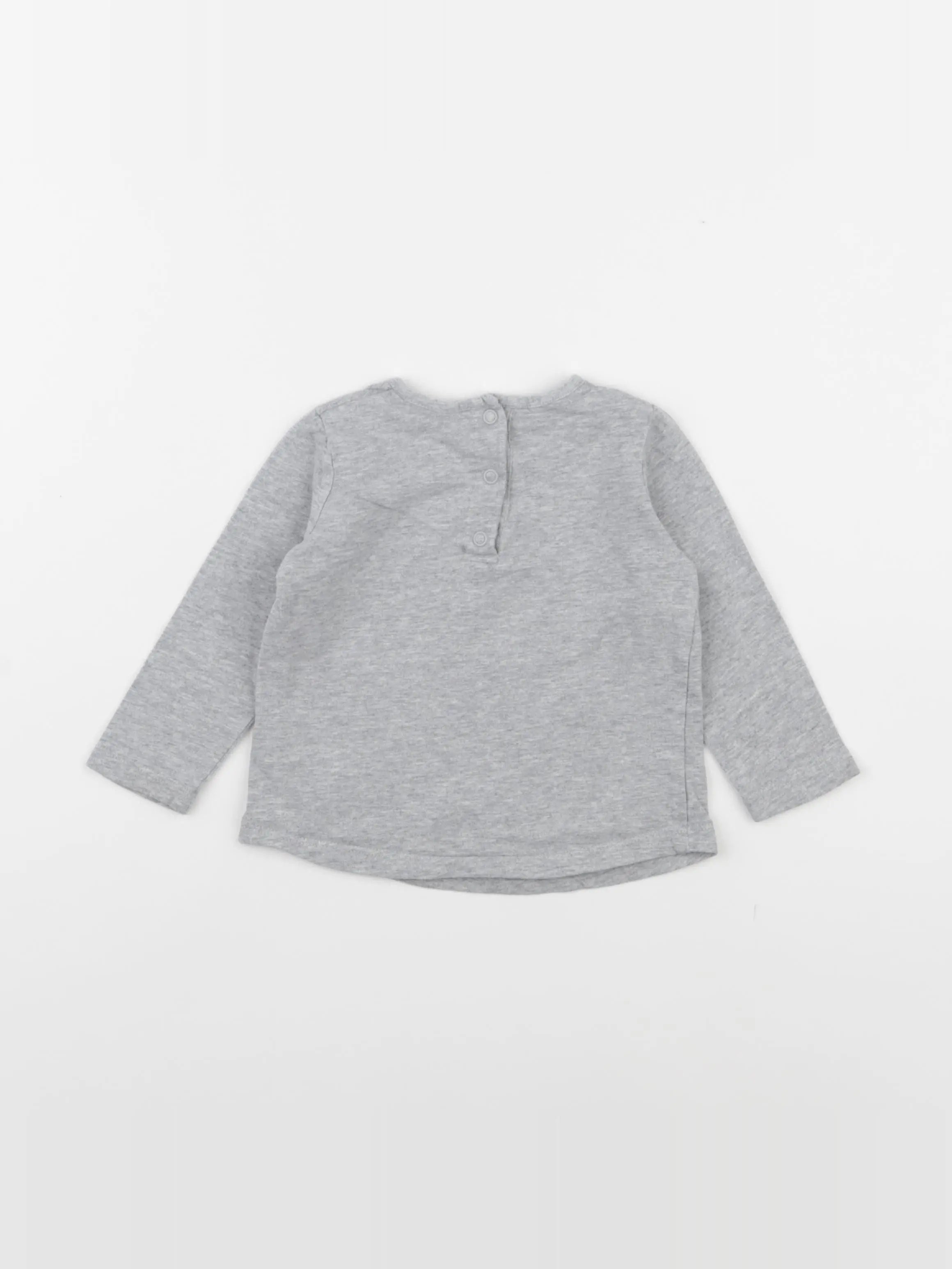 La Redoute - tee-shirt gris - 9 mois