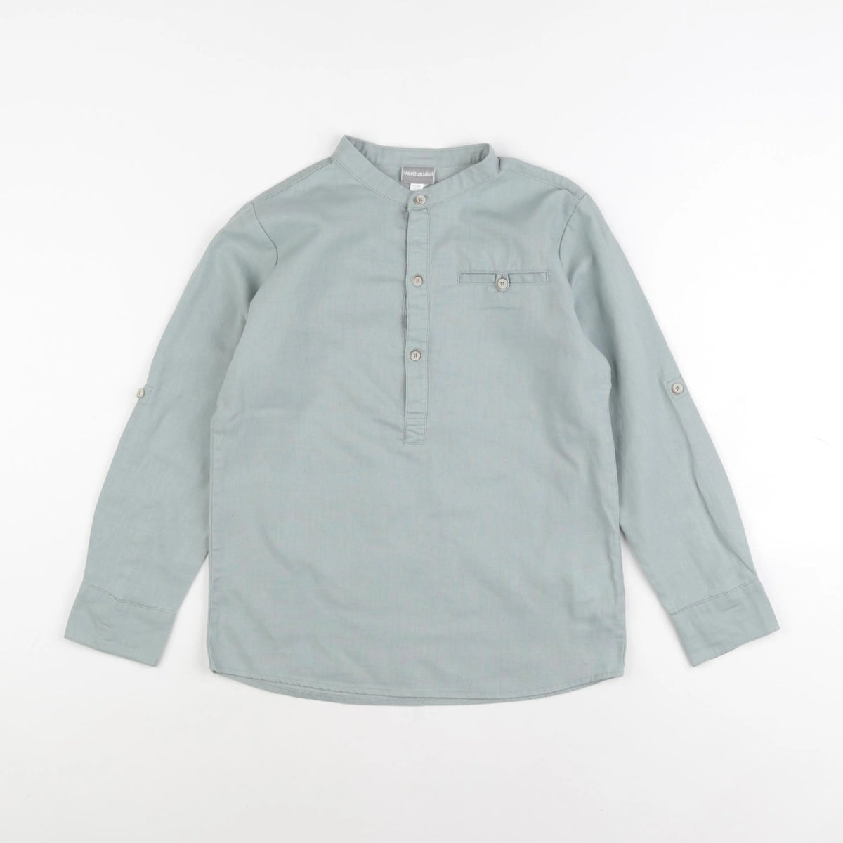 Vertbaudet - chemise vert - 10 ans