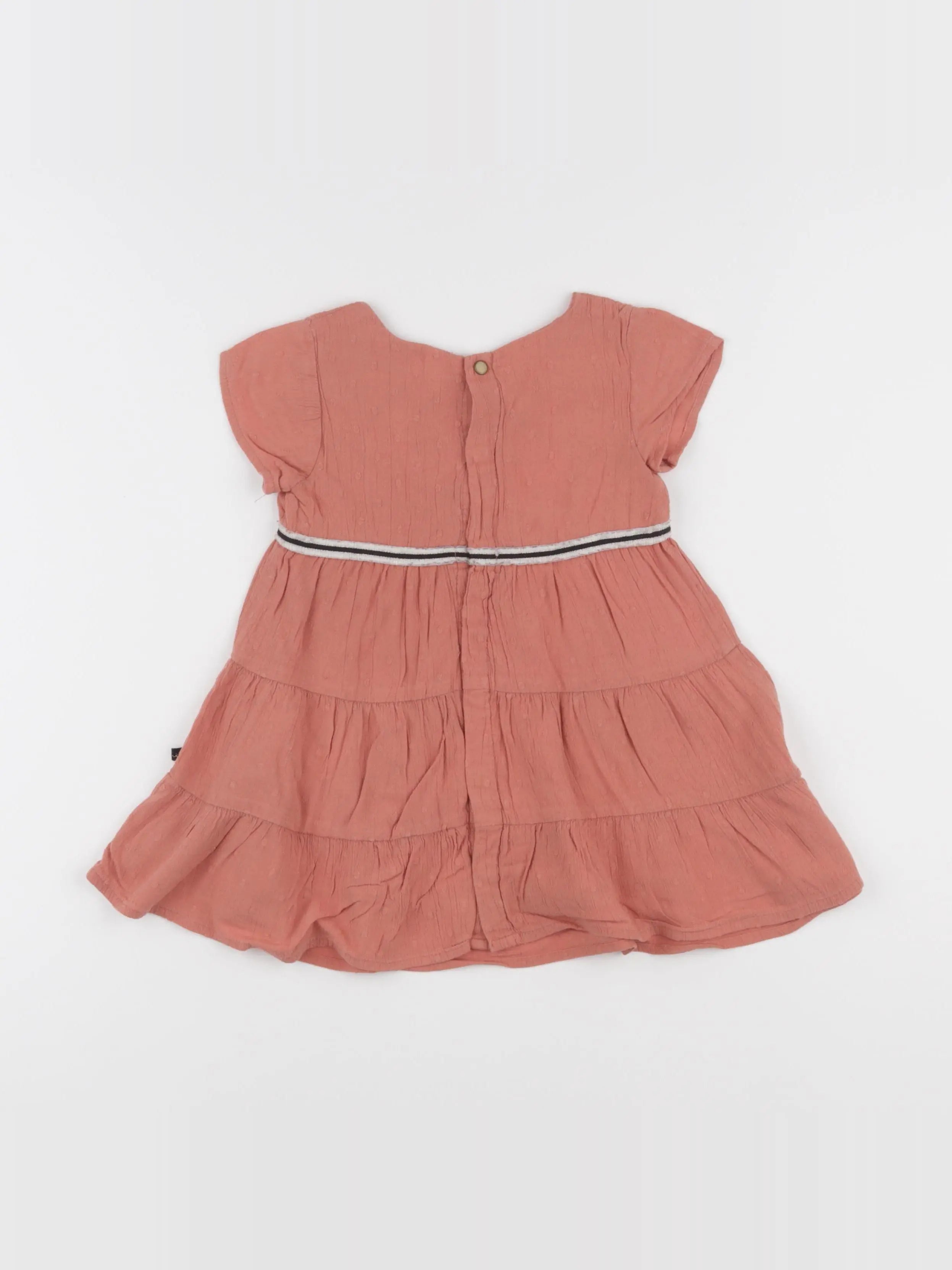 IKKS - robe rose - 12 mois