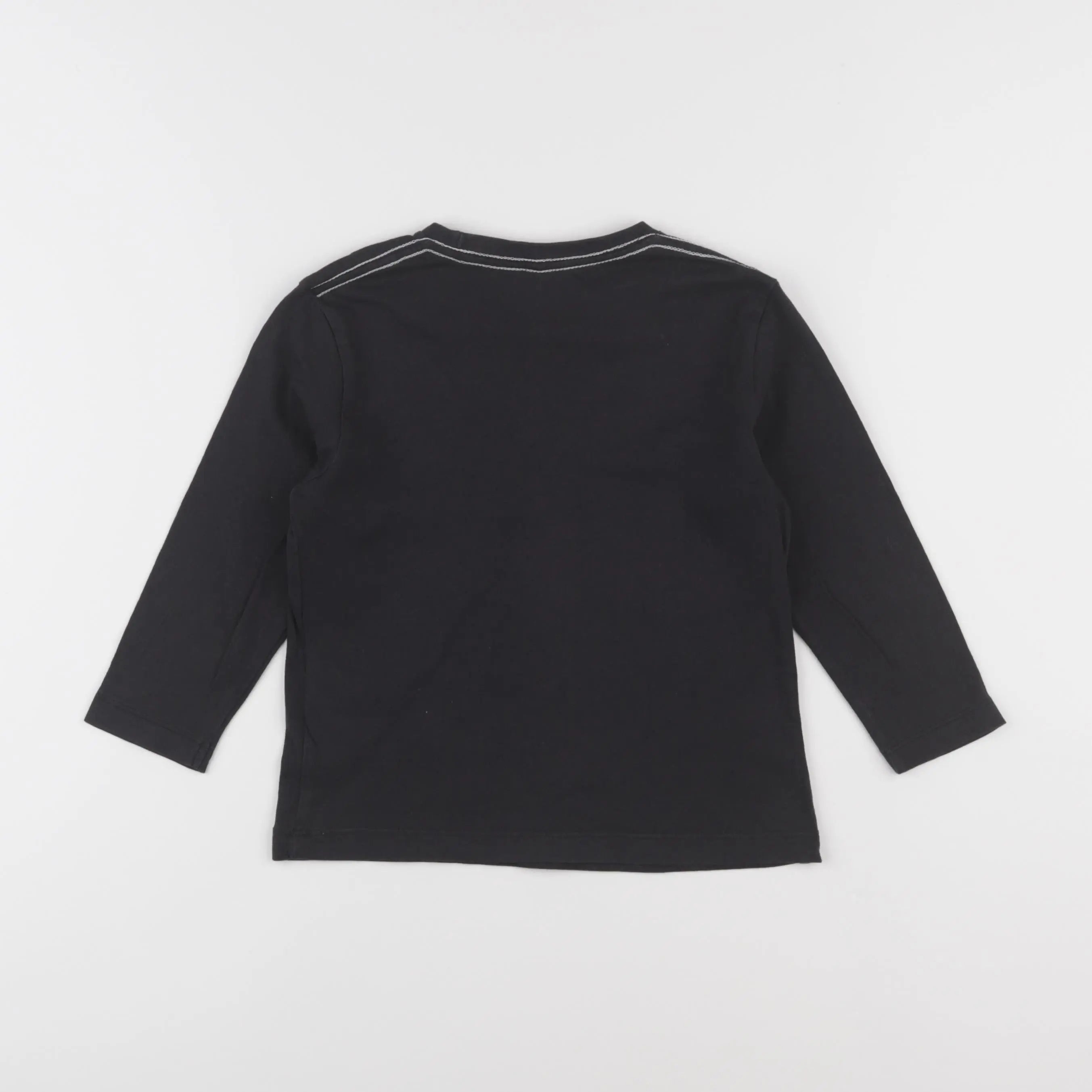 Vertbaudet - tee-shirt noir - 4 ans